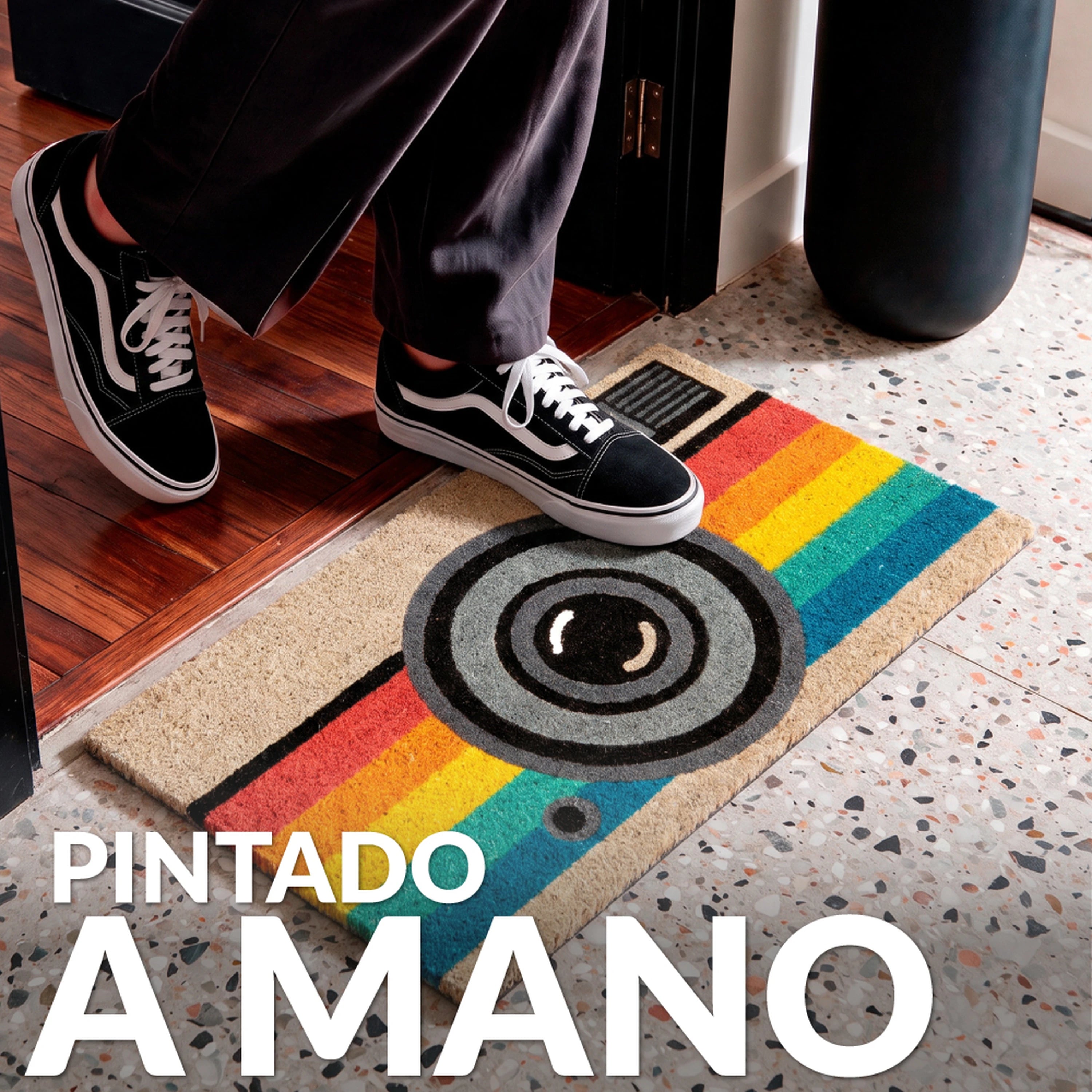 Felpudo "Cámara retro"