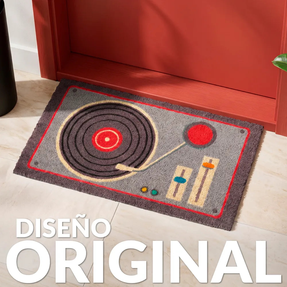 Felpudo tocadiscos