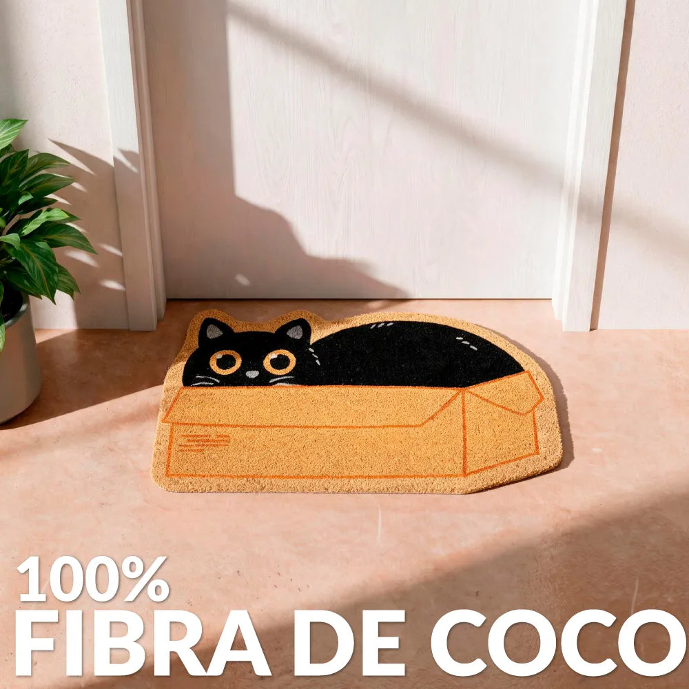 Felpudo "Caja gato"