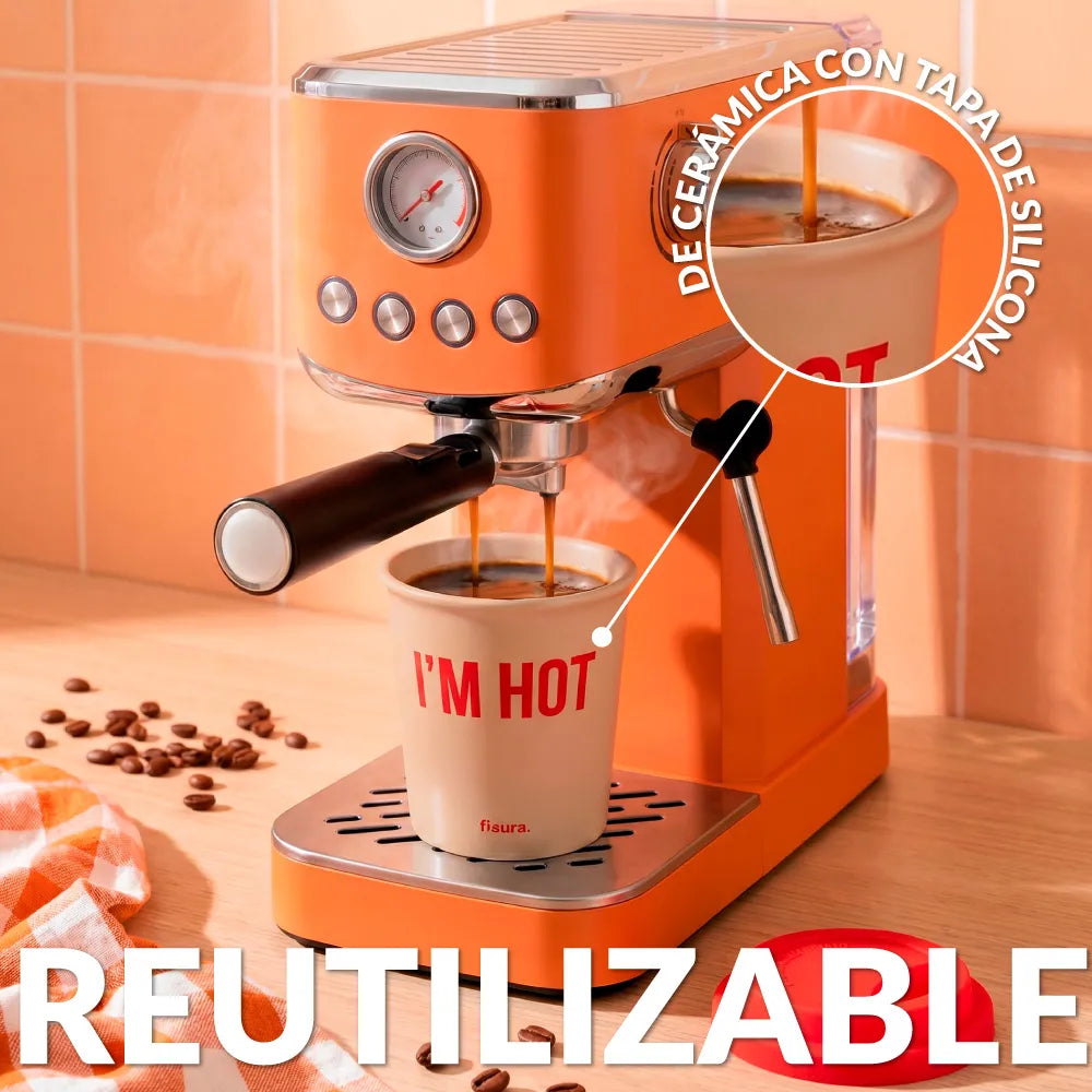 Bougie multi-usages “I’m hot” – café