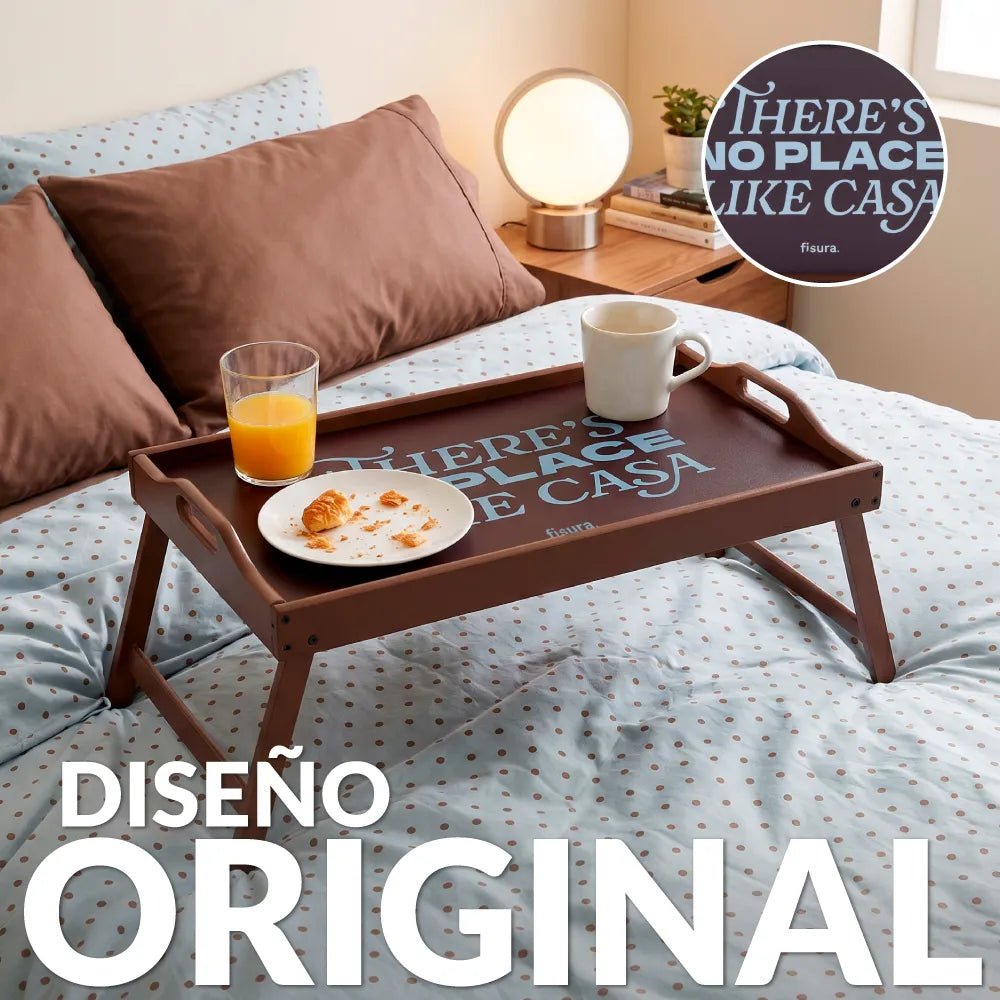 Bandeja plegable “There’s no place like casa”