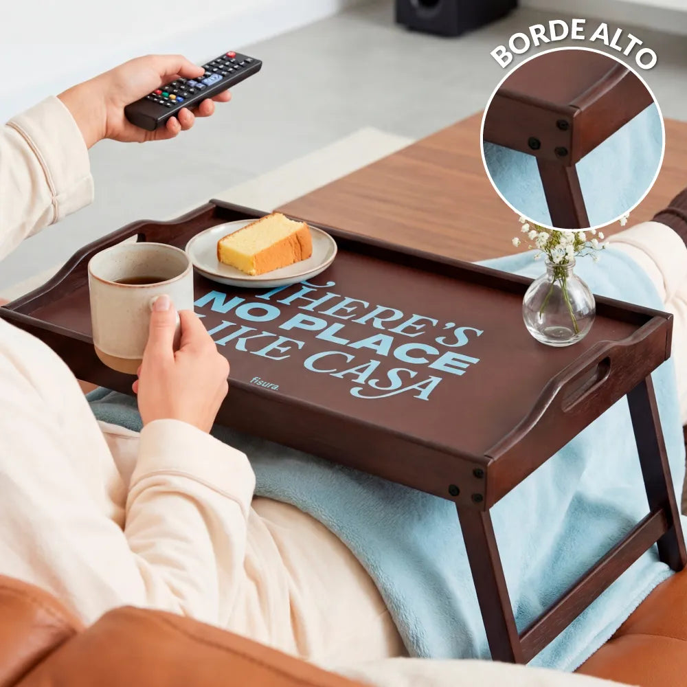 Bandeja plegable “There’s no place like casa”