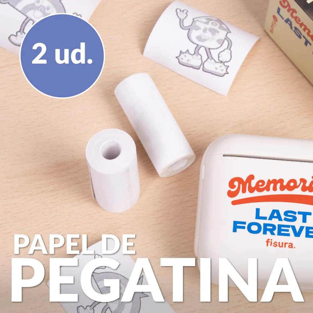 Pack de 2 rollos de pegatina