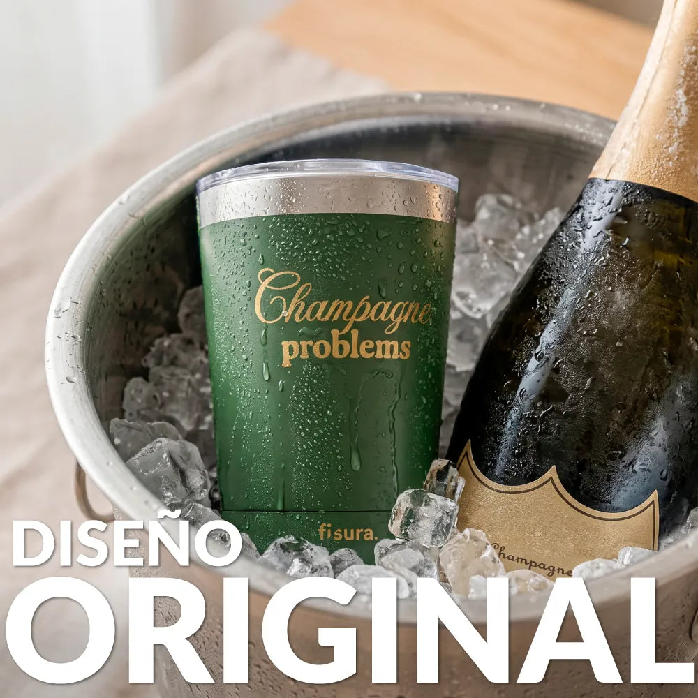 Vaso termo “Champagne problems”