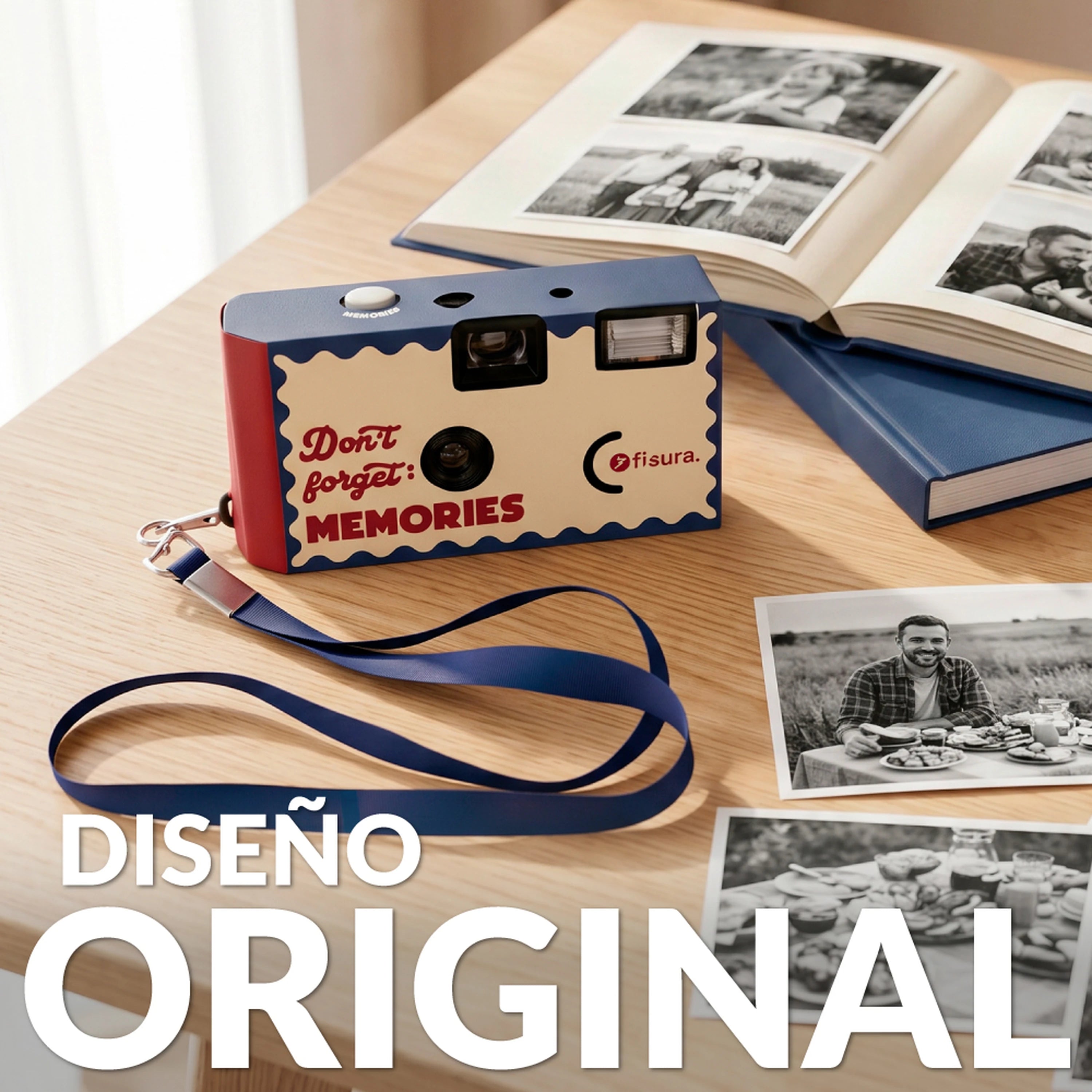 Cámara desechable “Don’t forget: memories”