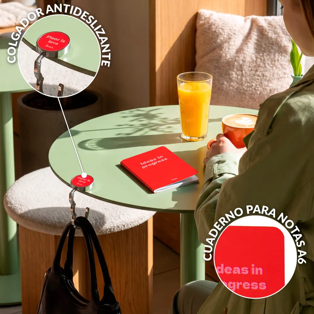 Pack regalo "The most useful gift" rosa