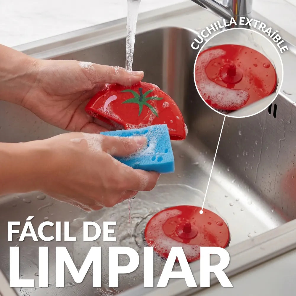 Corta pizza tomate