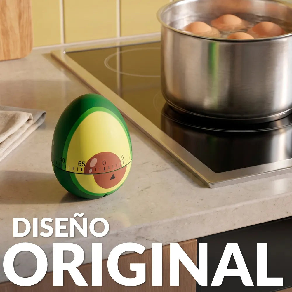 Temporizador de cocina aguacate