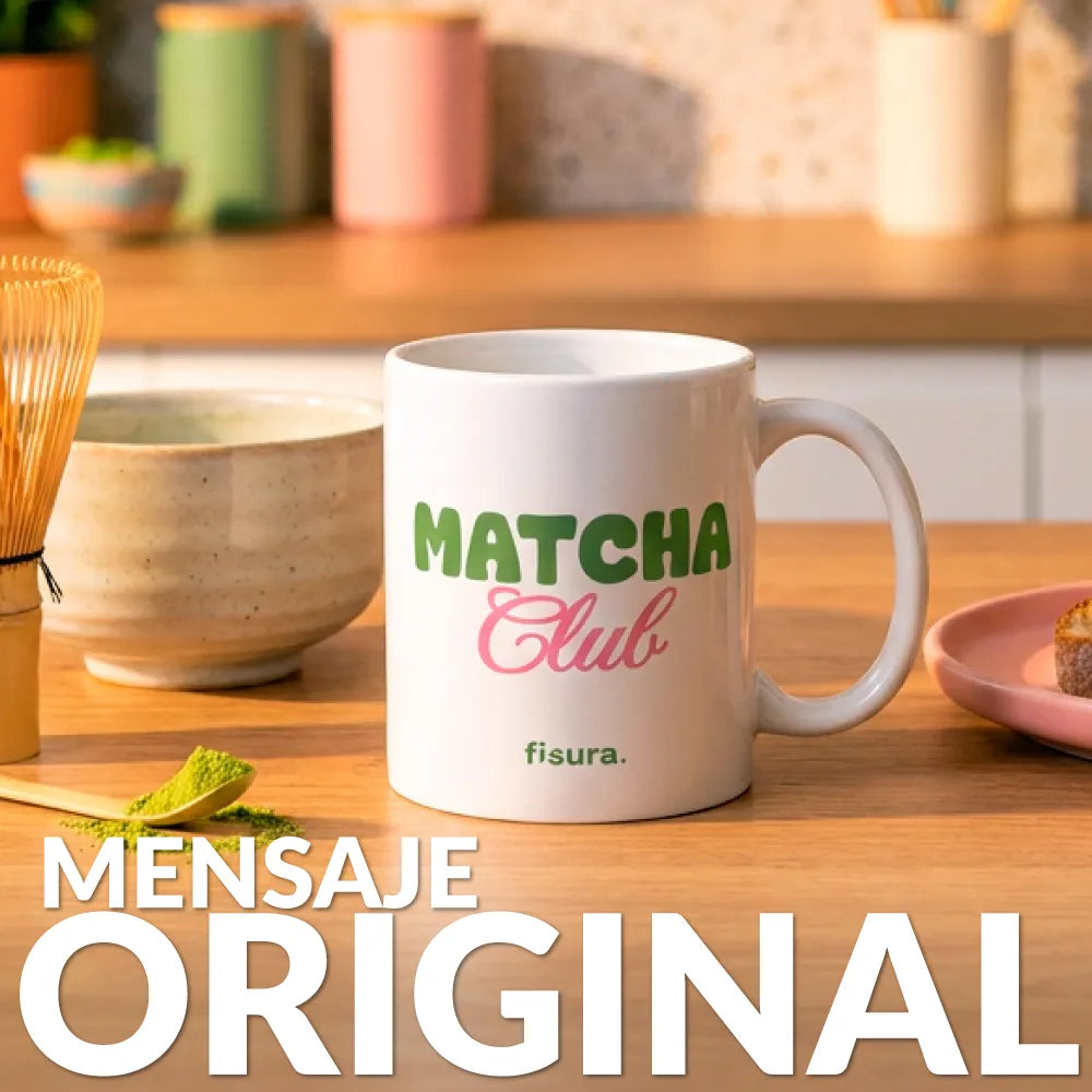 Taza “Matcha club”