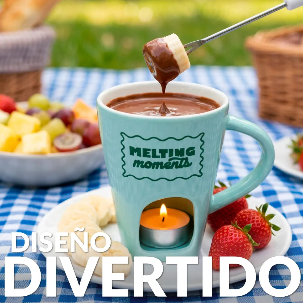 Taza fondue “Melting moments”