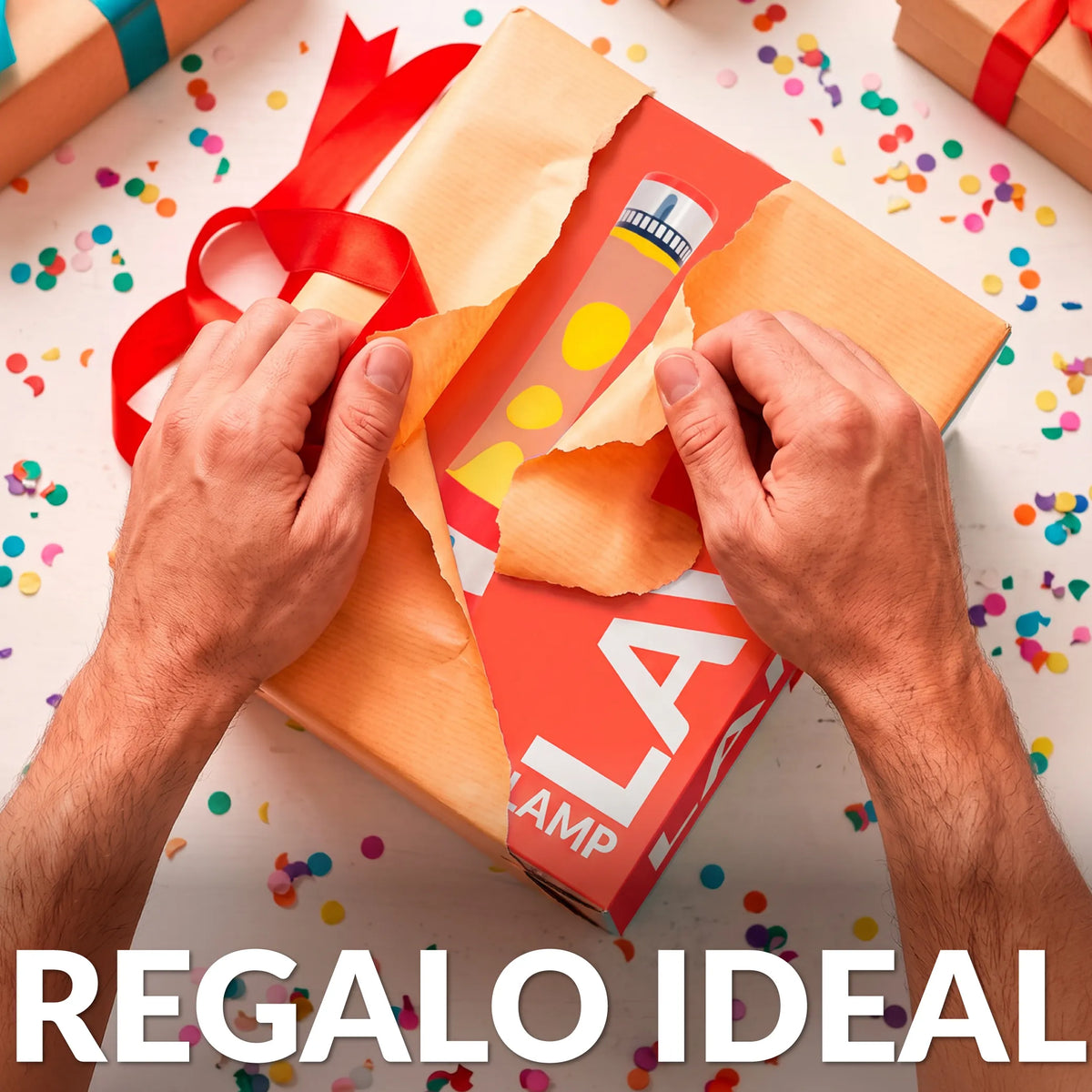 Lámpara de lava “faro”