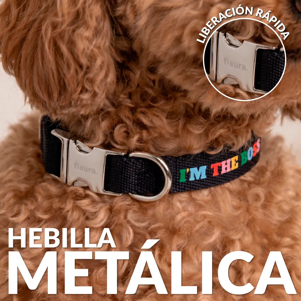 Collar “I’m the boss” S-M