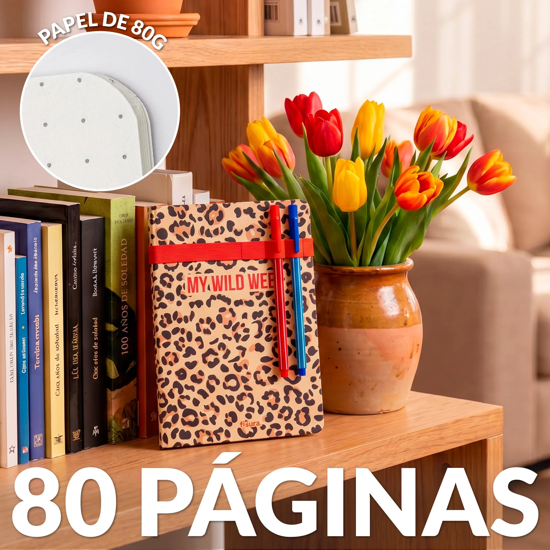 Libreta A5 “My wild week”