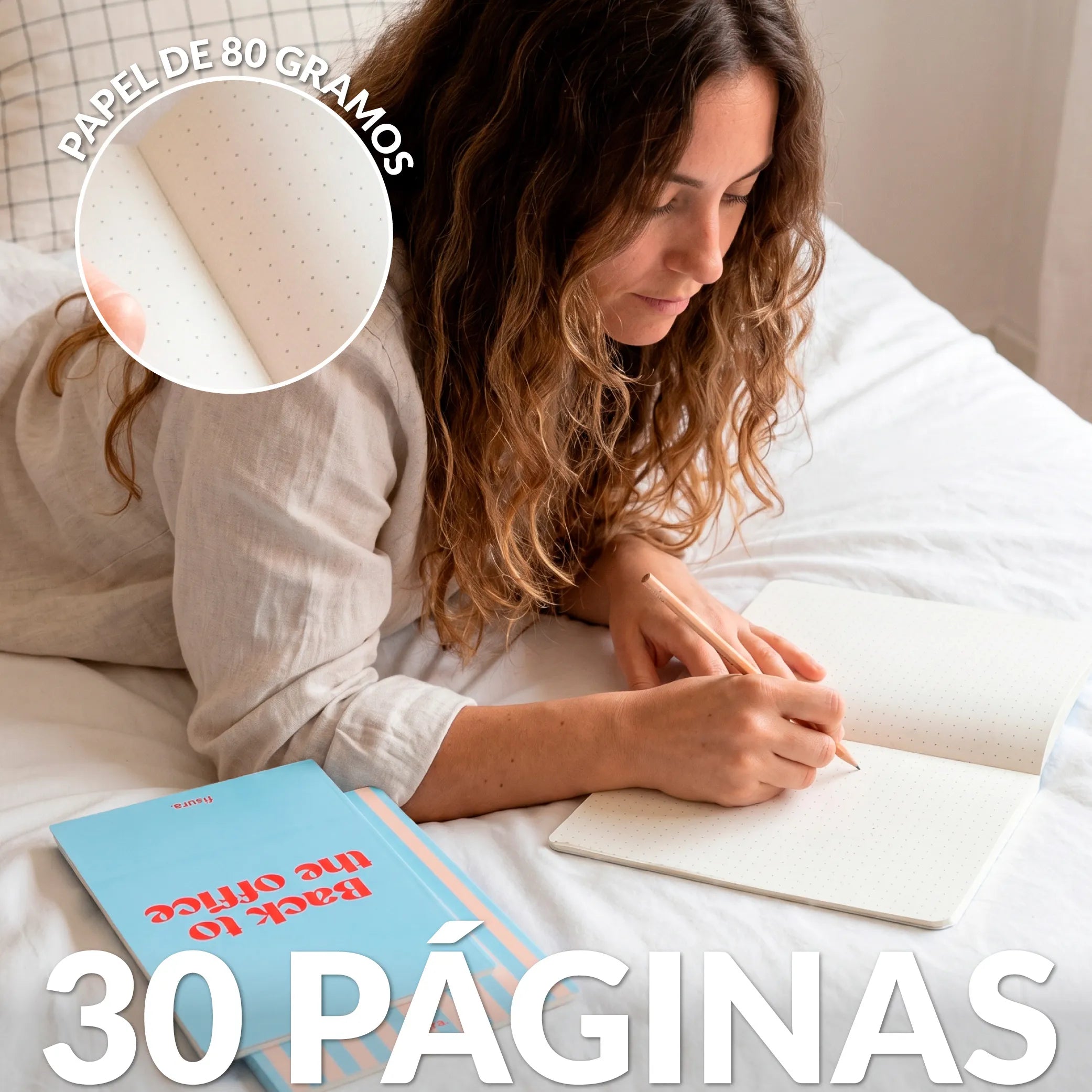 Libreta A5 “Back to the office” pack de 3