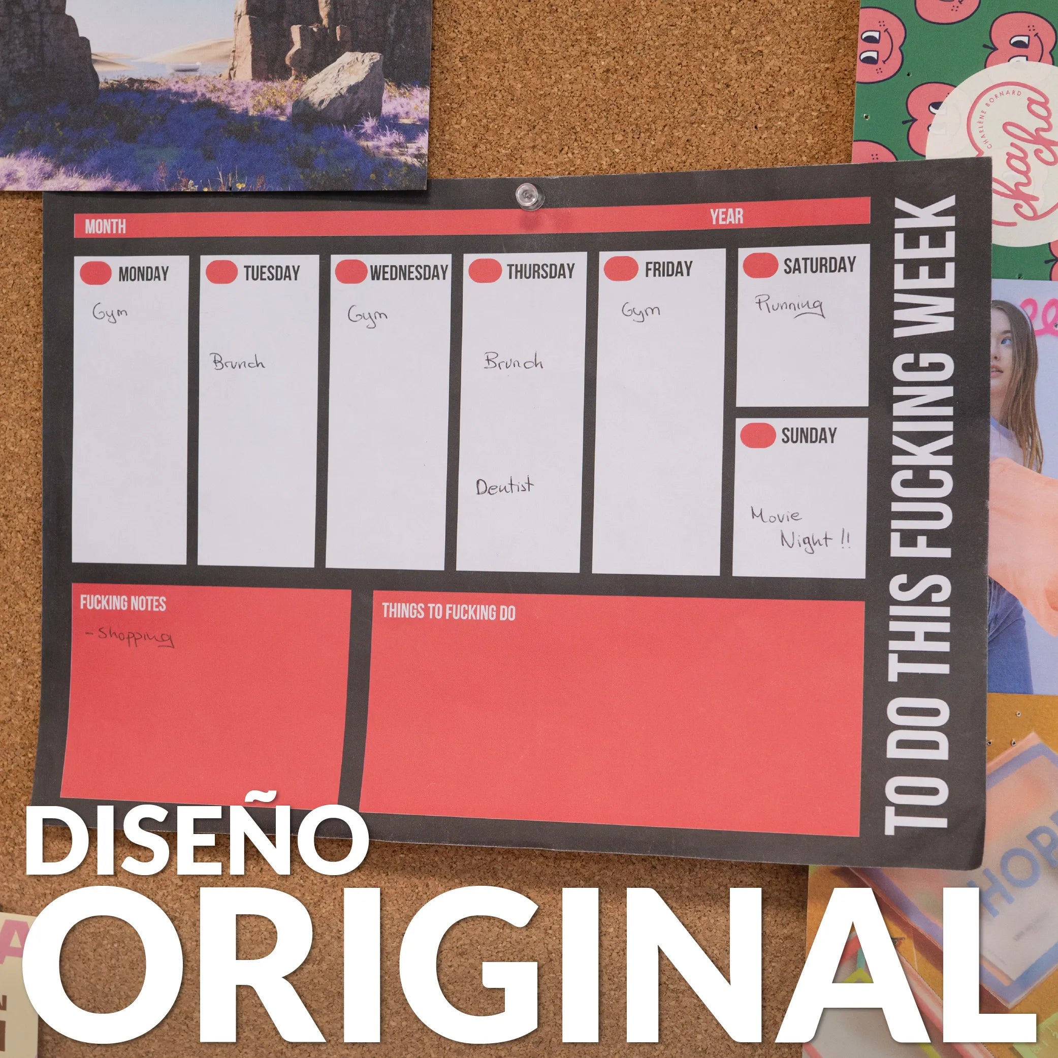 Planner A4 “Fuck off”