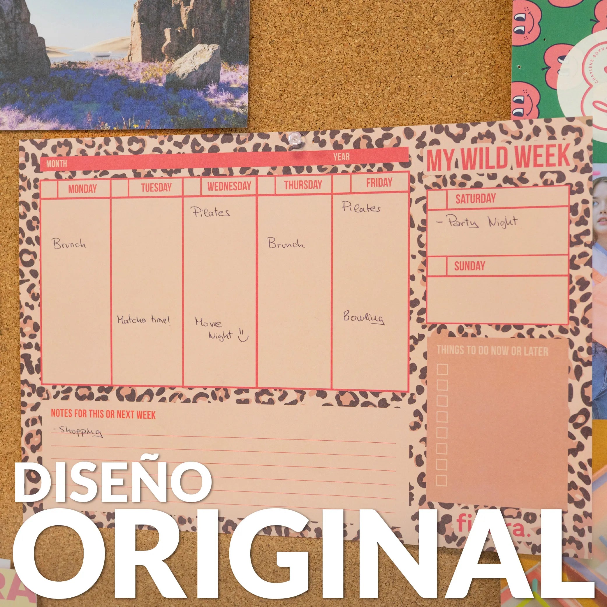 Planner A4 “My wild week”