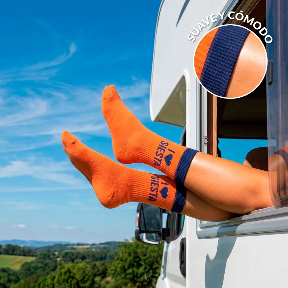 Calcetines Unisex “I love siesta”
