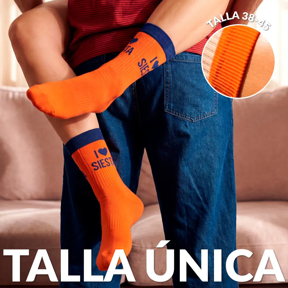 Calcetines Unisex “I love siesta”
