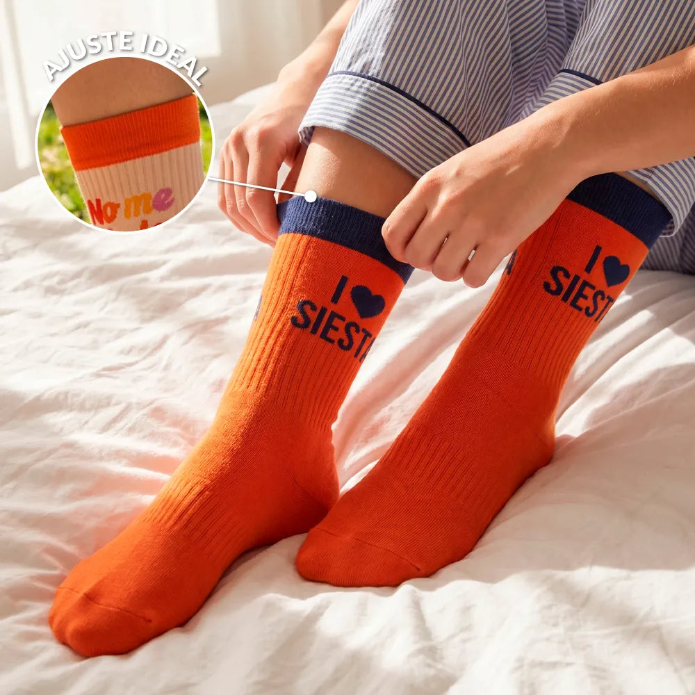 Calcetines Unisex “I love siesta”