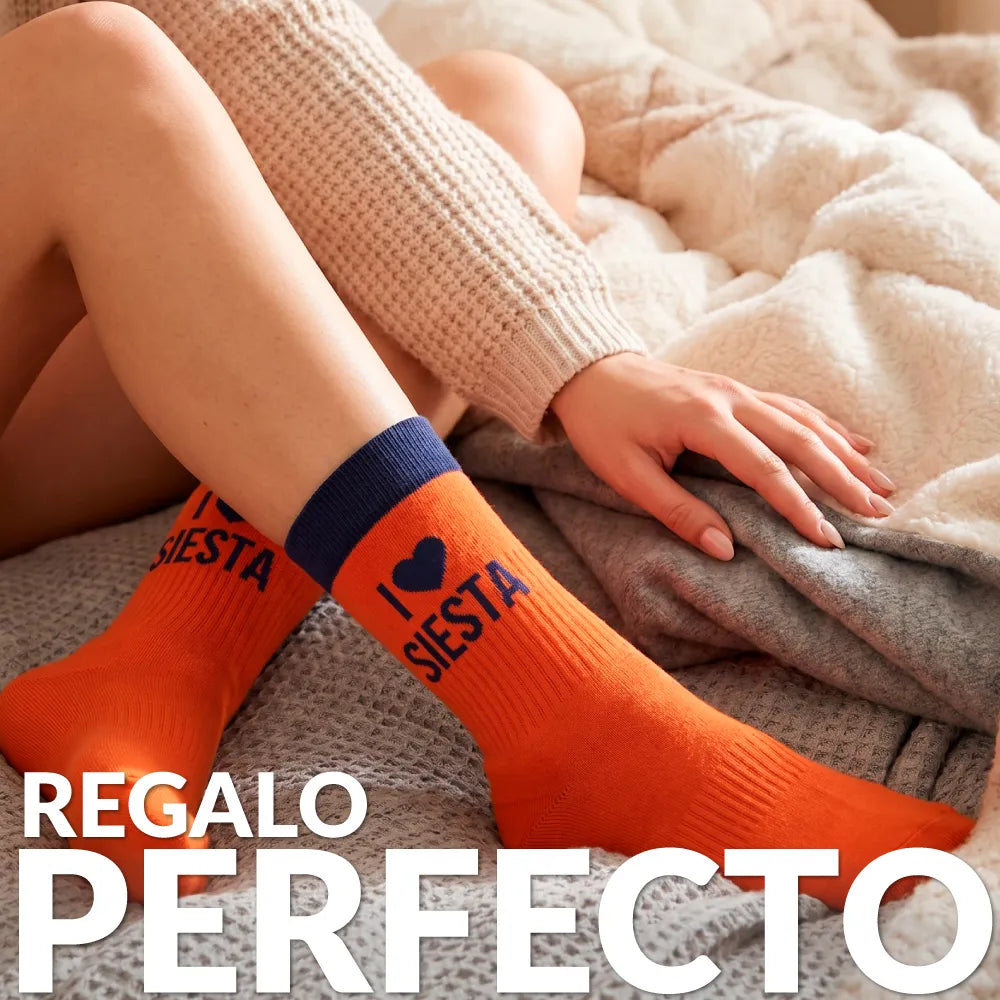 Calcetines Unisex “I love siesta”