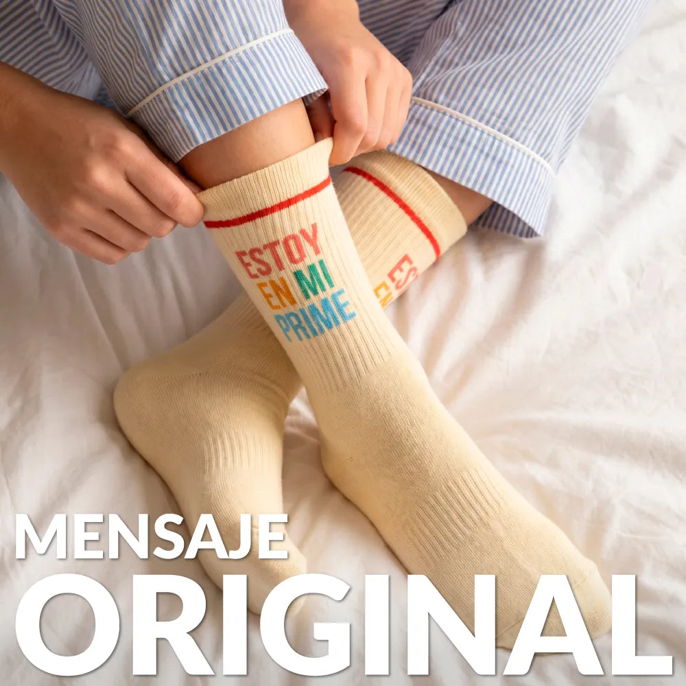Calcetines Unisex “Estoy en mi prime”