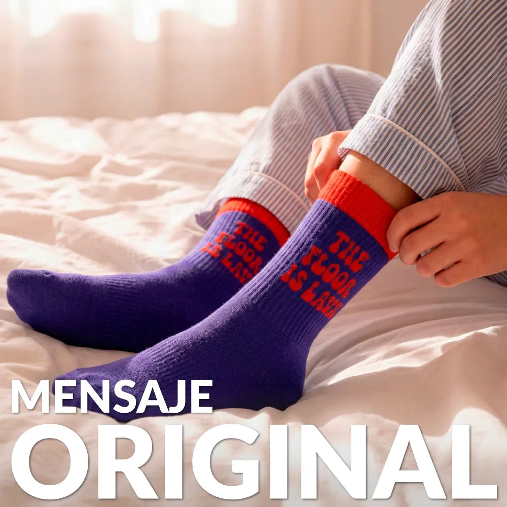 Calcetines Unisex “The floor is lava”