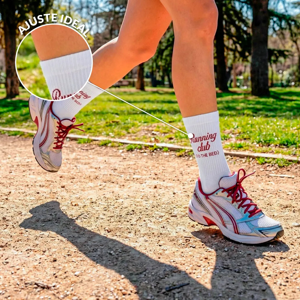 Calcetines Unisex “Running club to the bed”