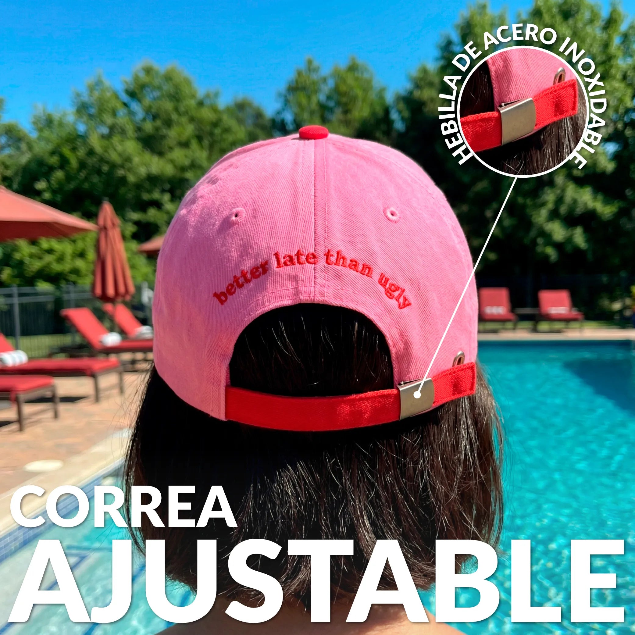 Gorra “Better late than ugly”