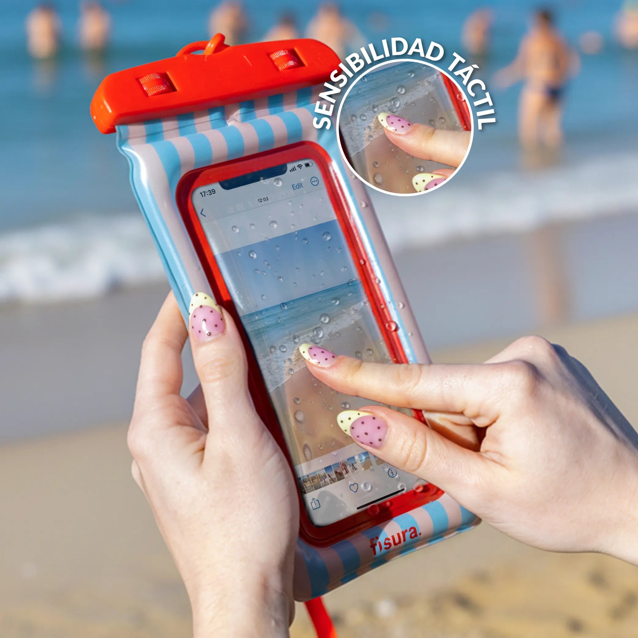 Funda móvil waterproof "Out of the office”