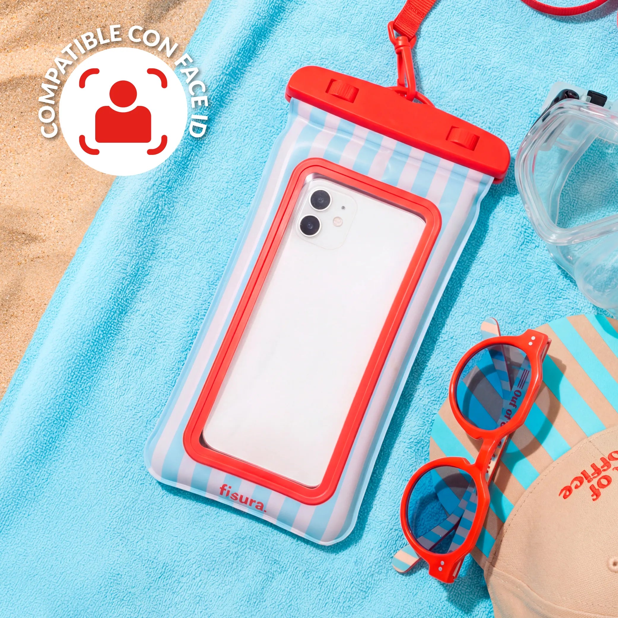 Funda móvil waterproof "Out of the office”