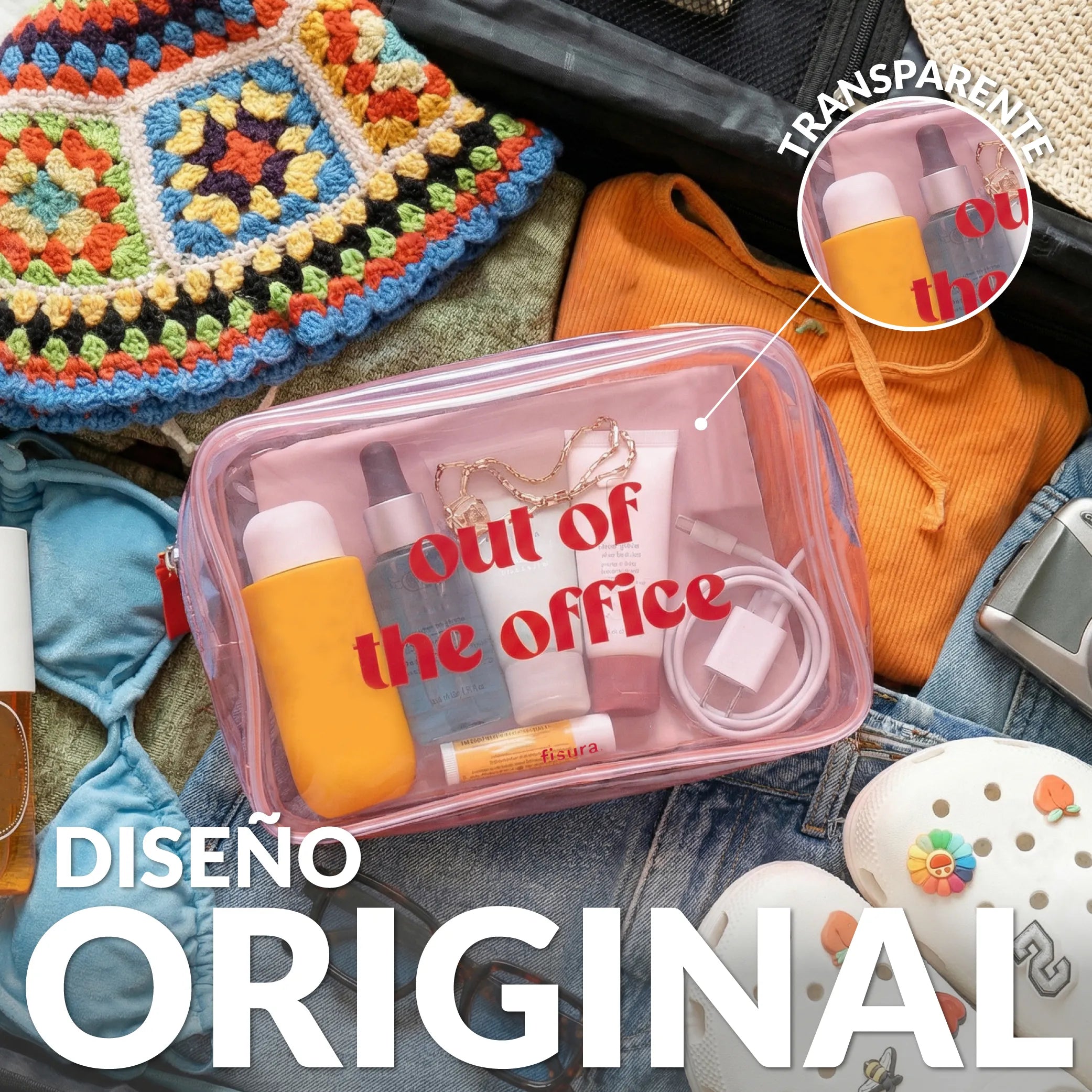 Neceser de viaje "Out of the office"