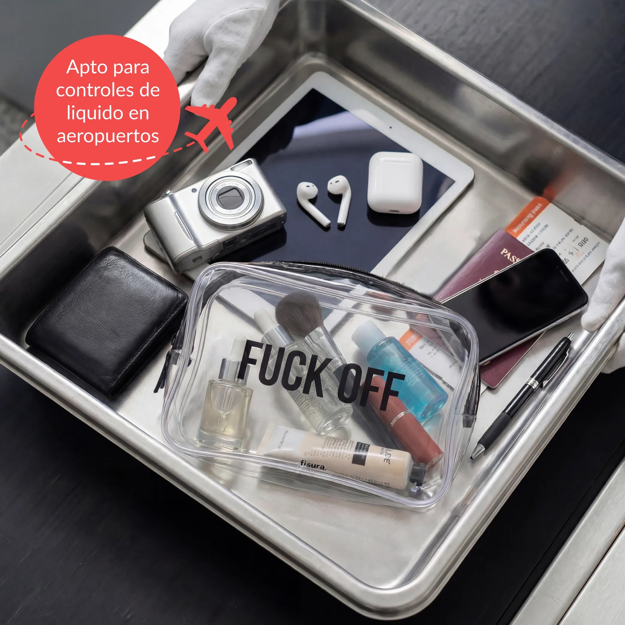 Neceser de viaje "Fuck off"