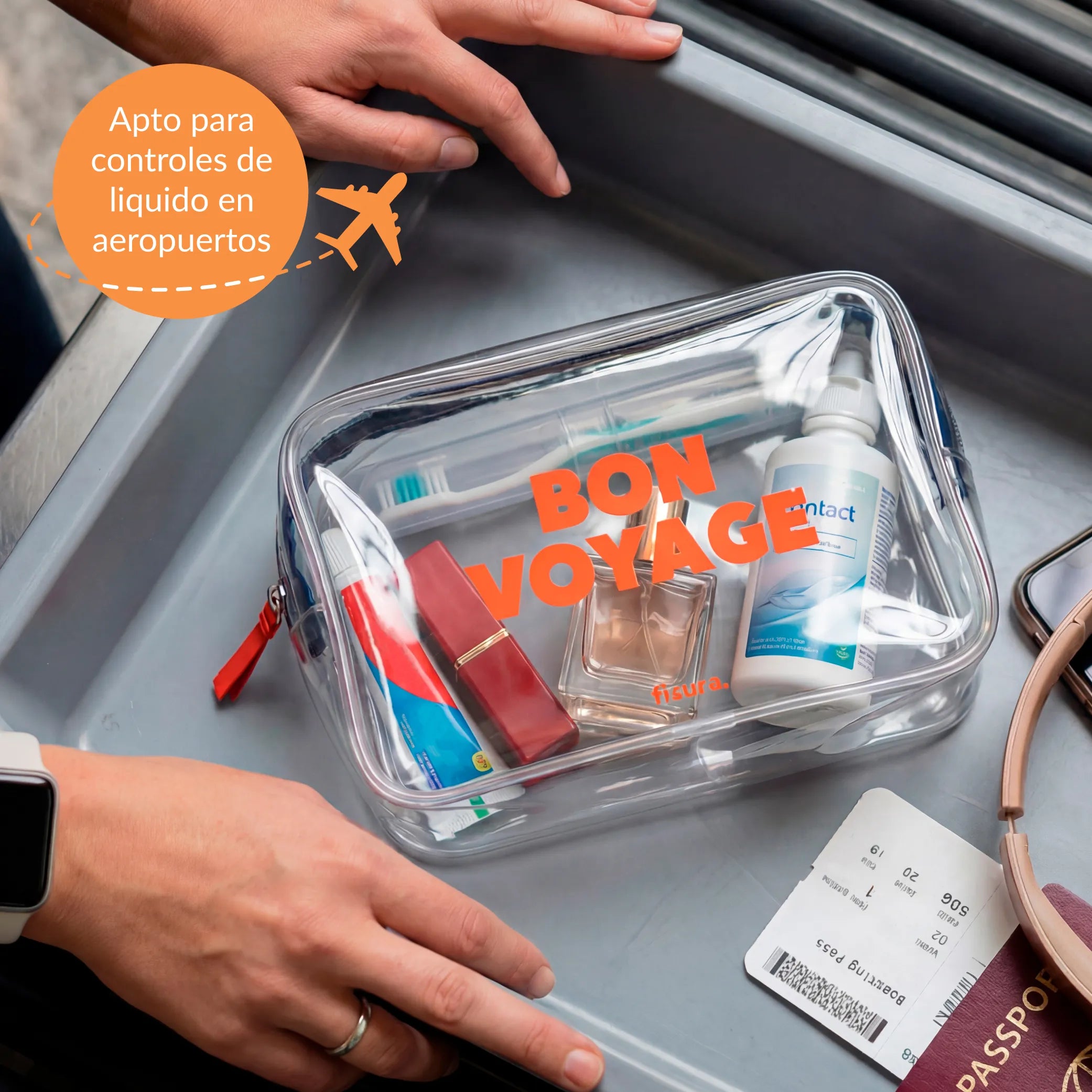 Neceser de viaje "Bon voyage"