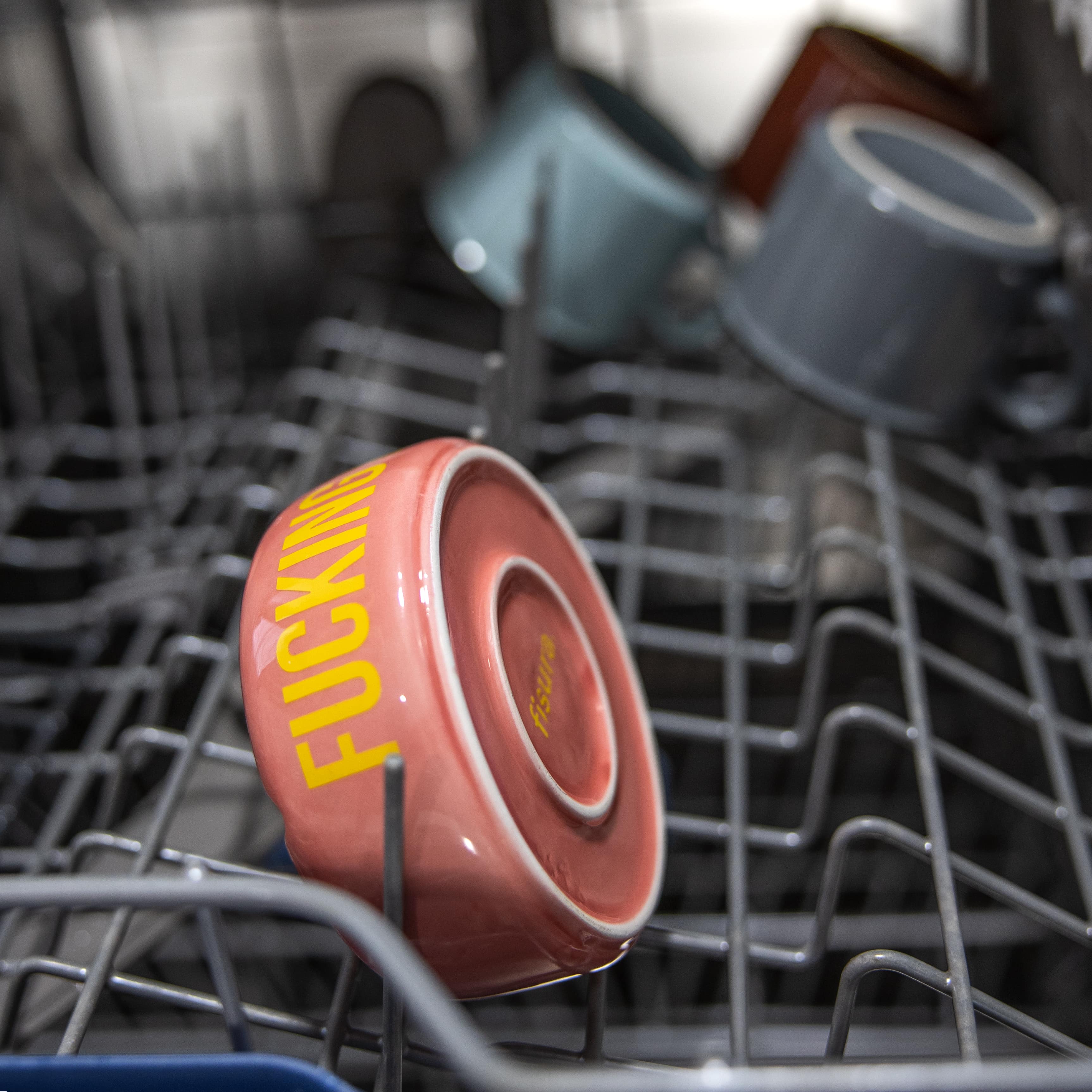 Cenicero "Fucking Habit” rosa