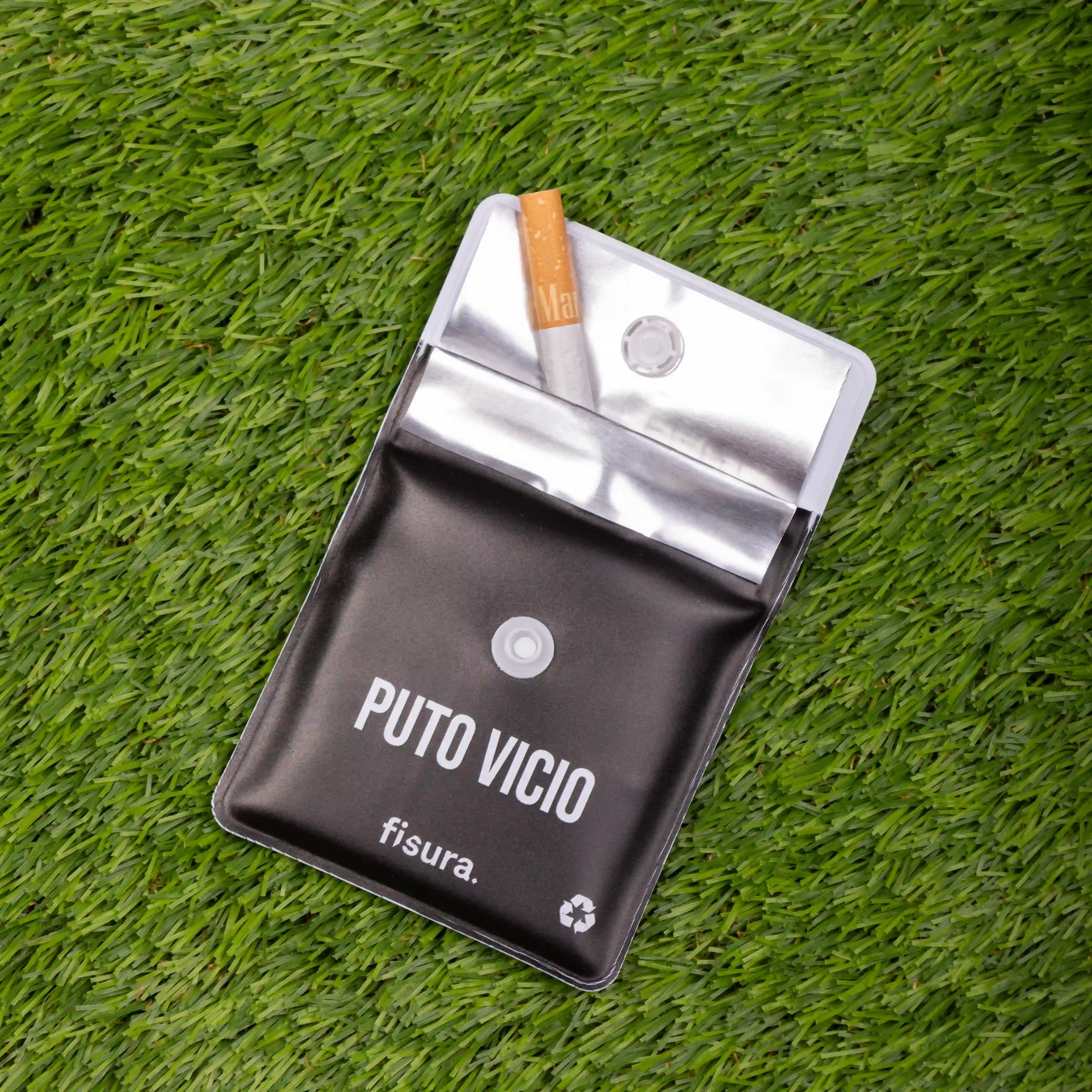 Cenicero portátil “Puto vicio”