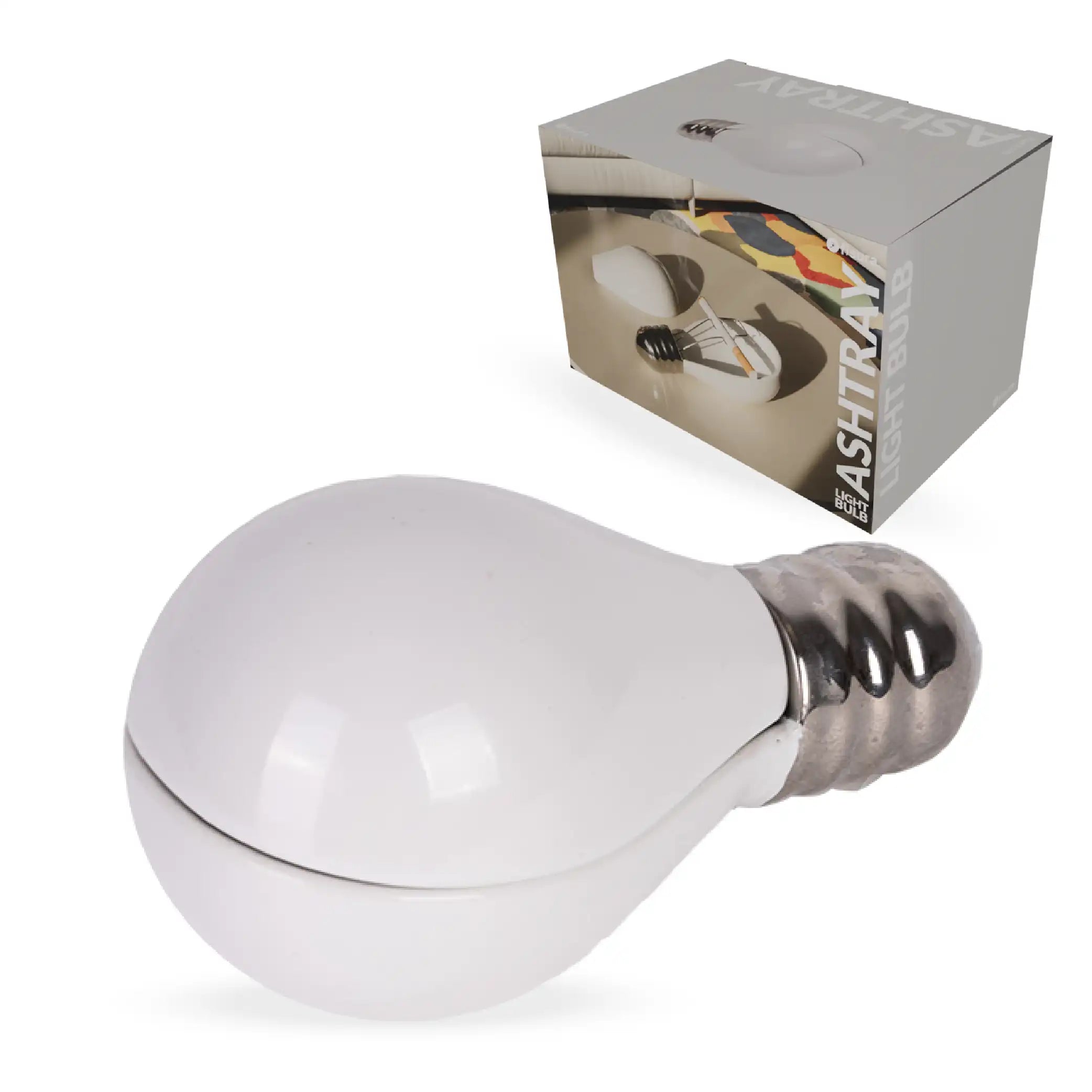 Cenicero bombilla