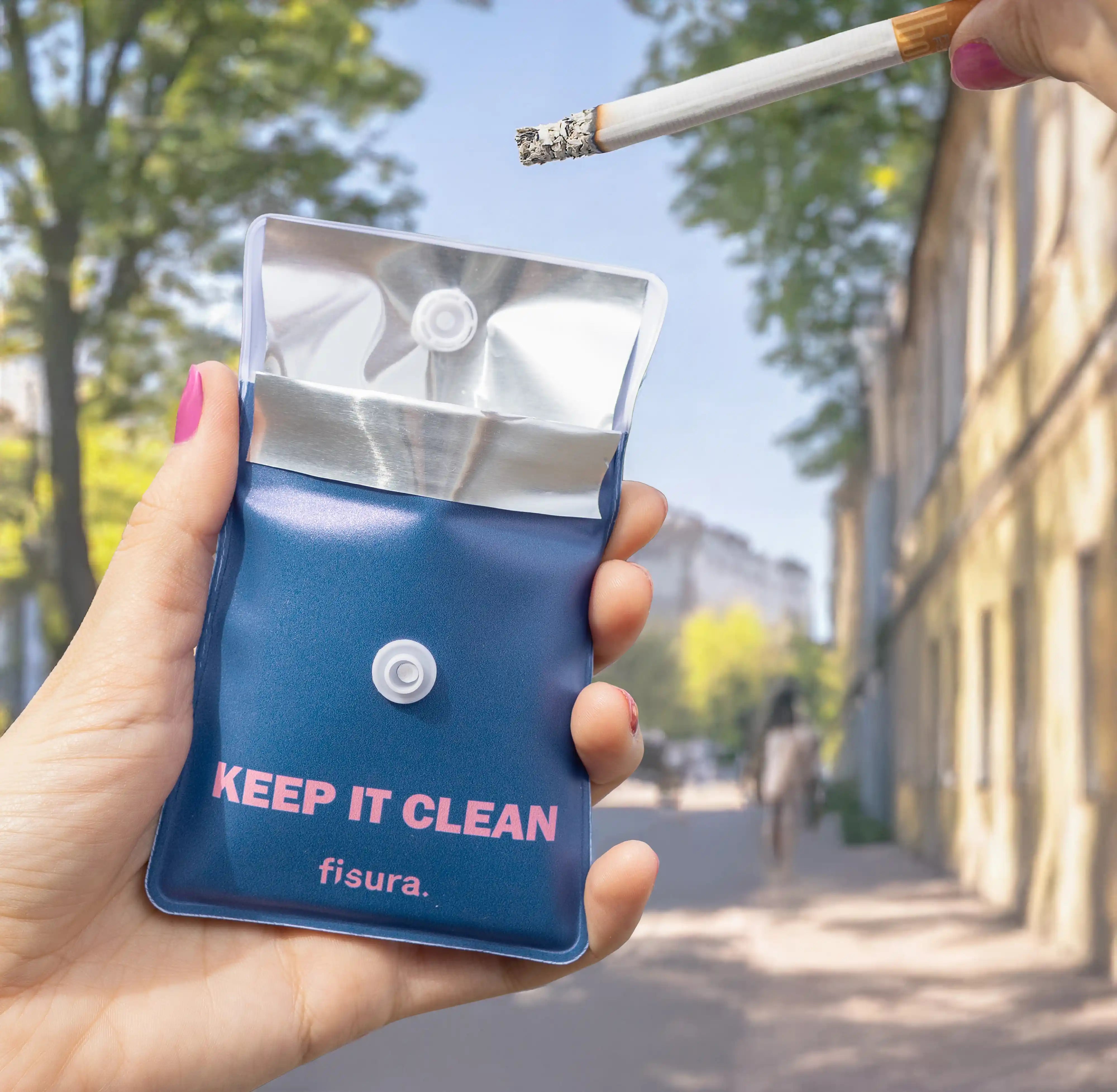 Cenicero portátil “Keep it clean”