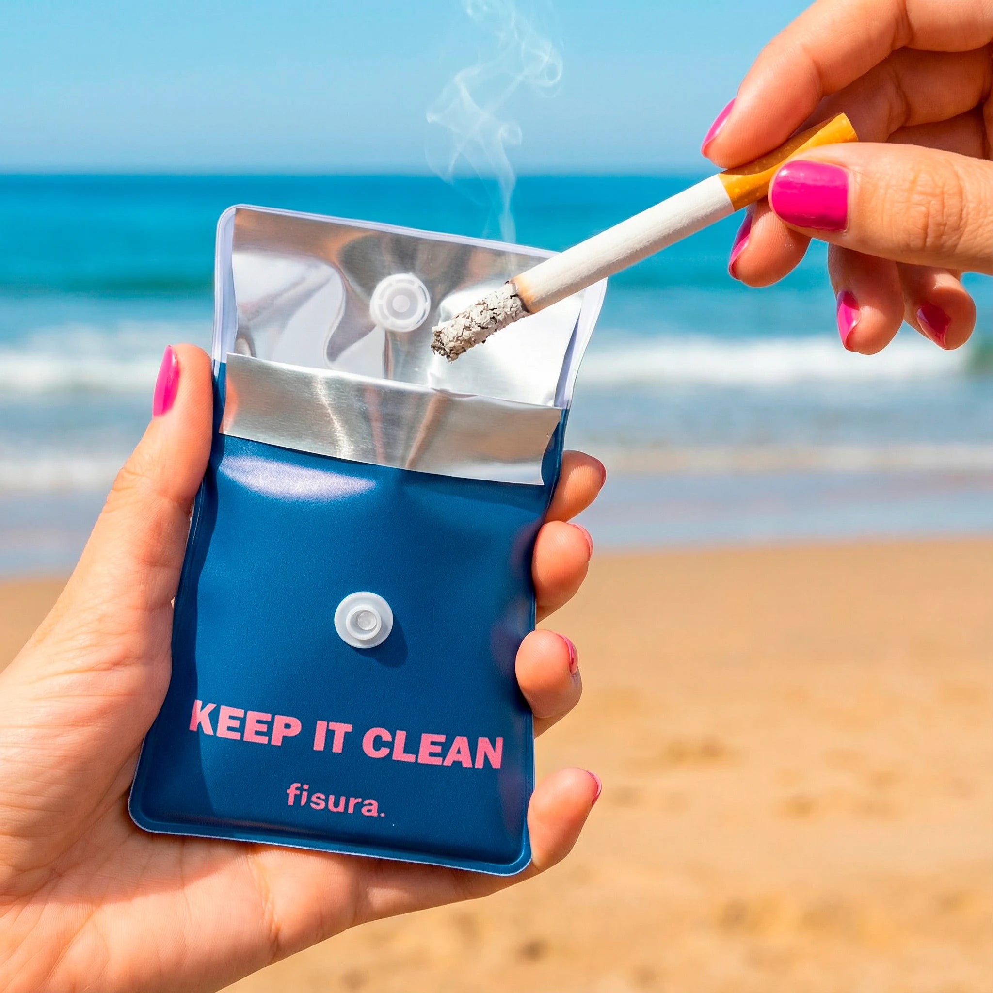 Cenicero portátil “Keep it clean”