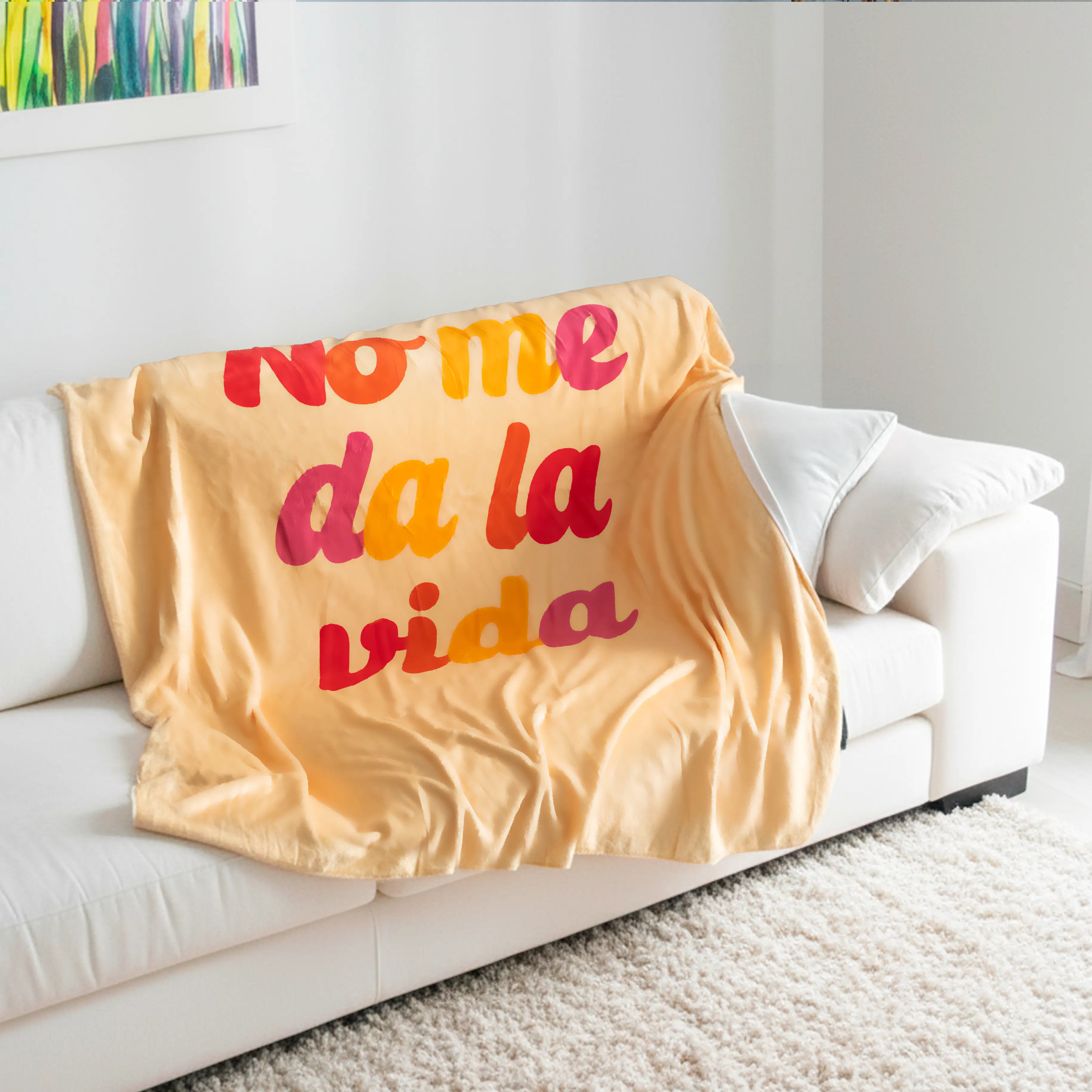 Manta "No me da la vida"