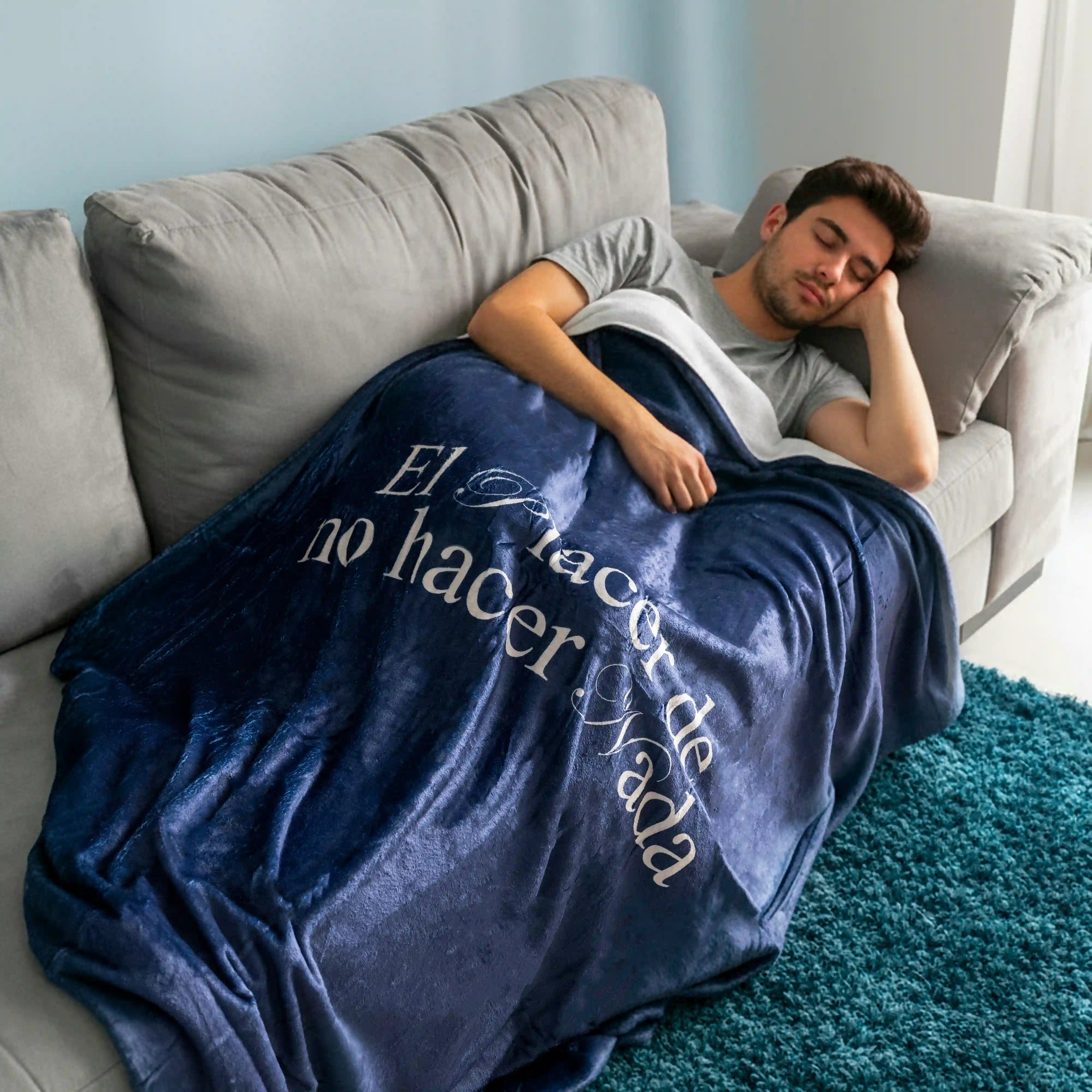 Manta "El placer de no hacer nada"