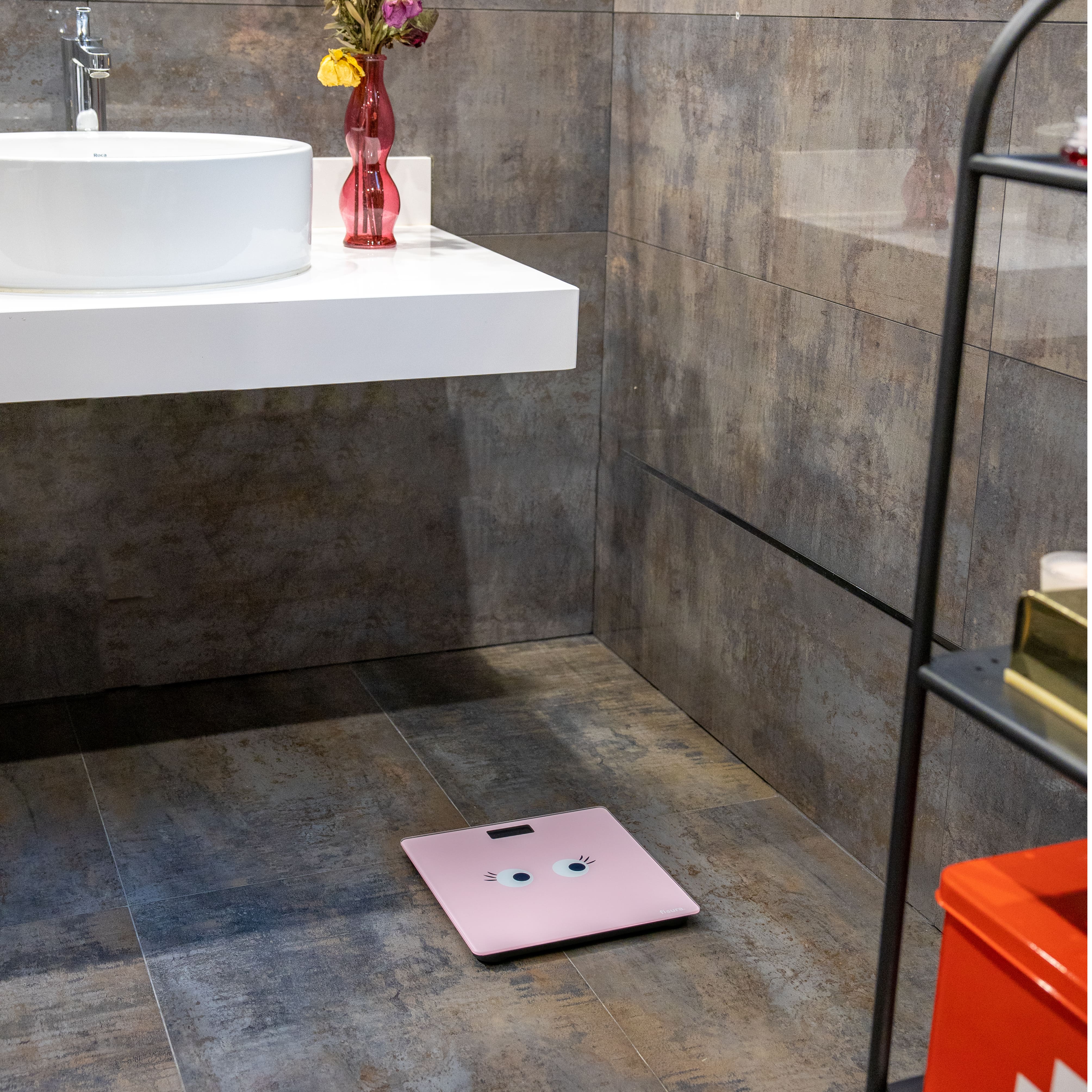 Báscula de baño “ojos”