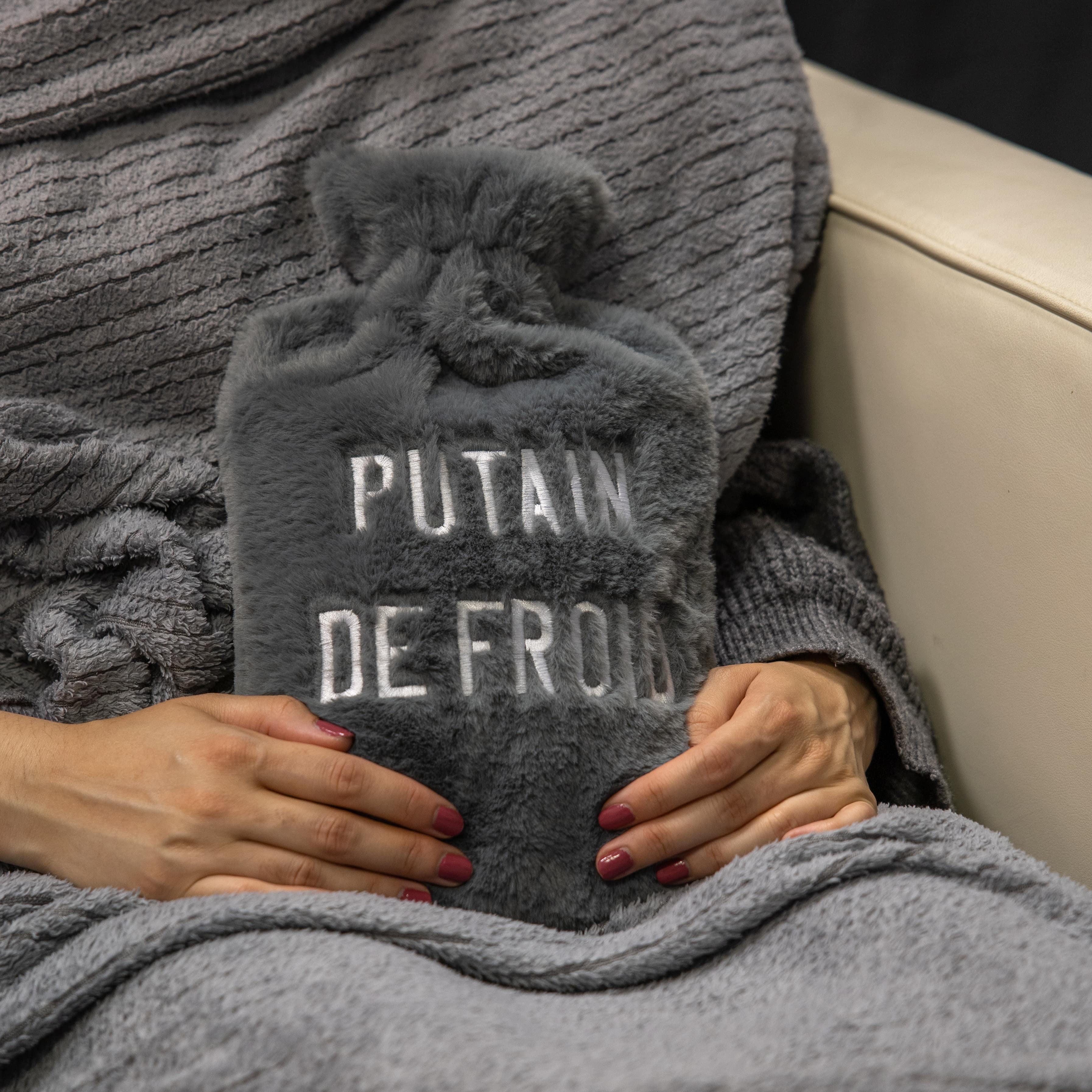 Bolsa de agua “putain de froid"