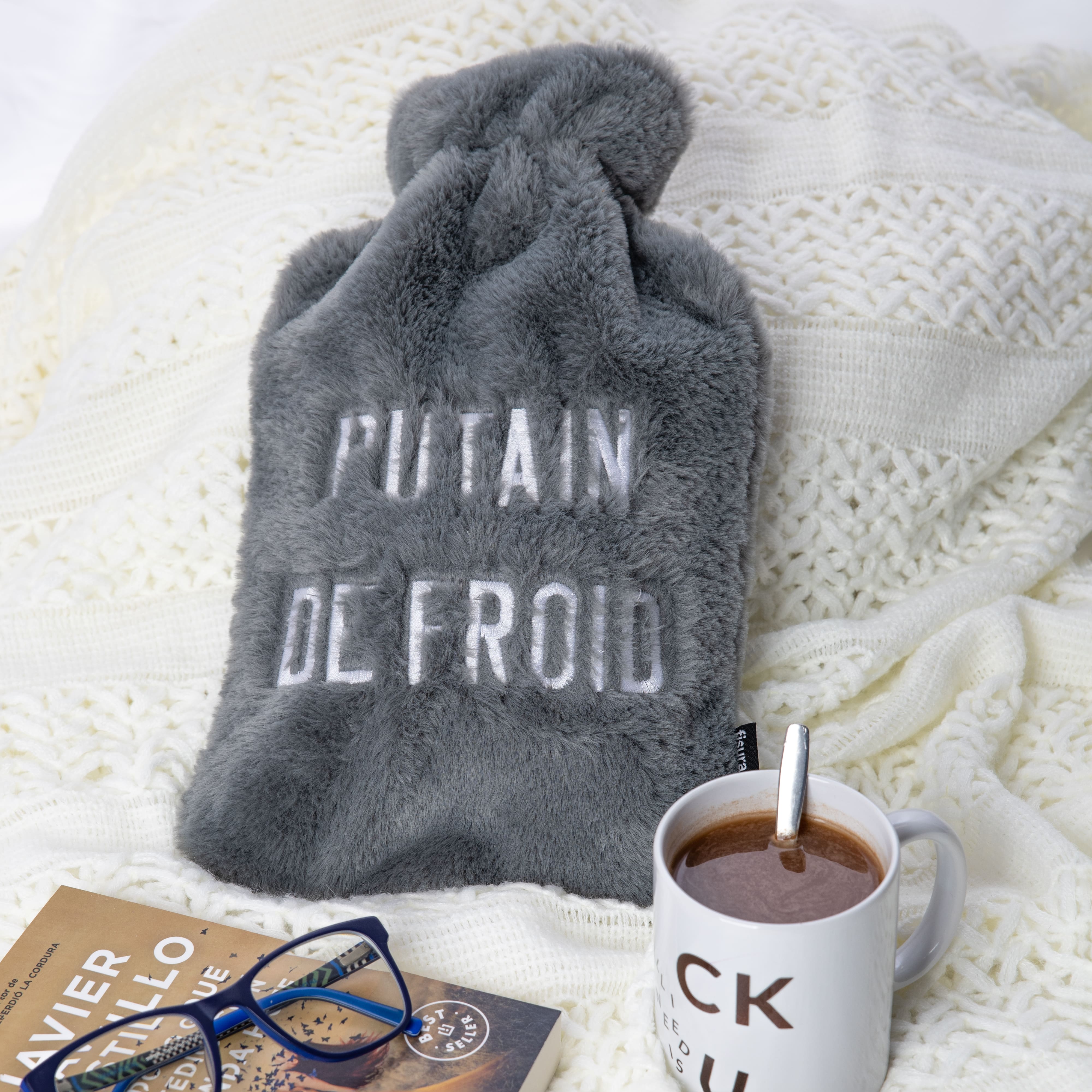 Bolsa de agua “putain de froid"