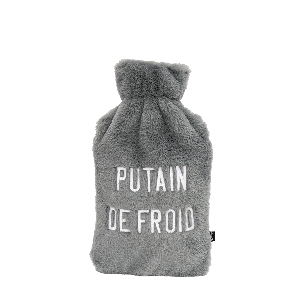 Bolsa de agua “putain de froid"