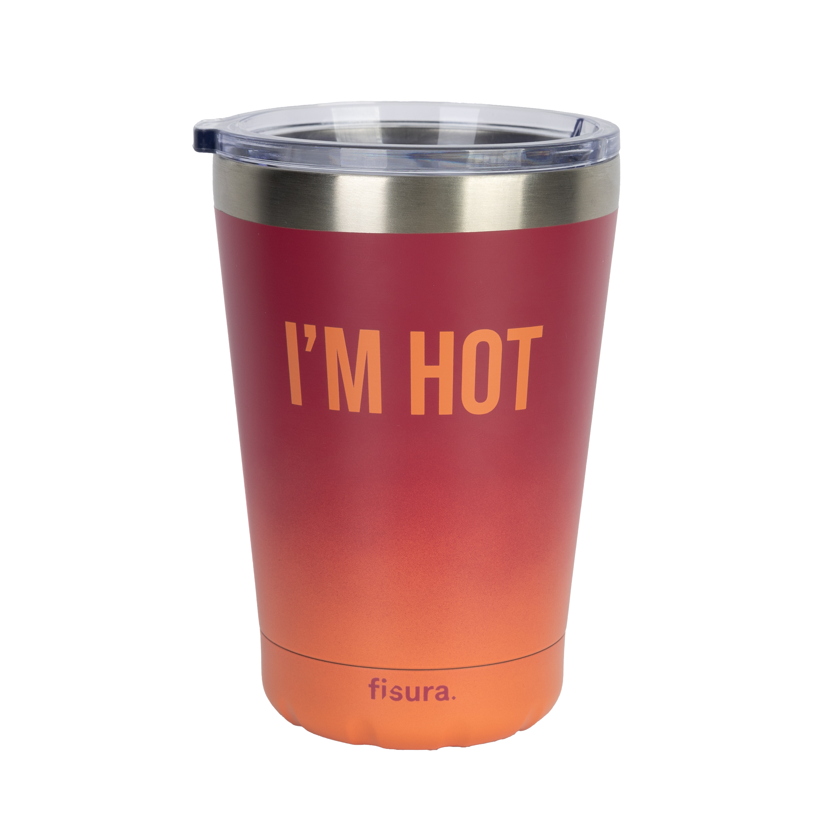 Vaso termo “I’m hot” degradado