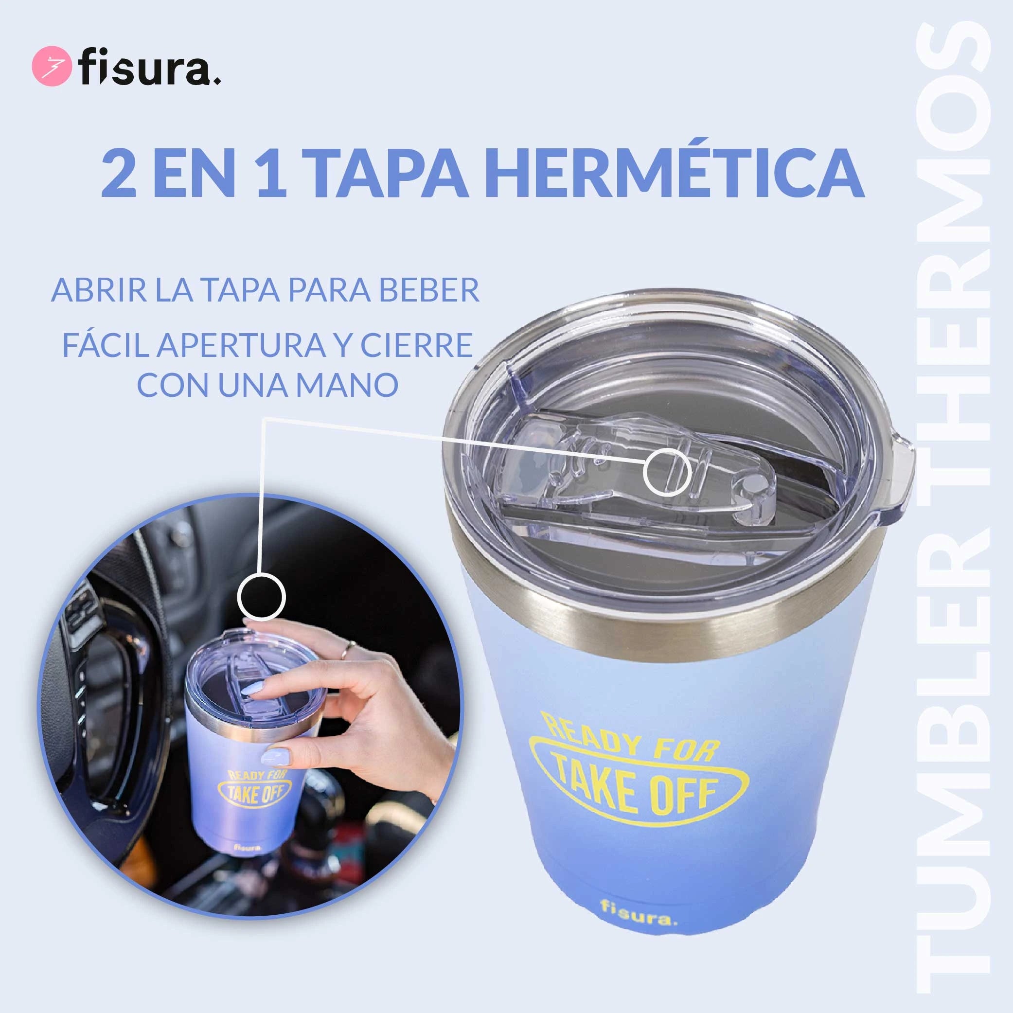 Vaso termo "Ready for take off"