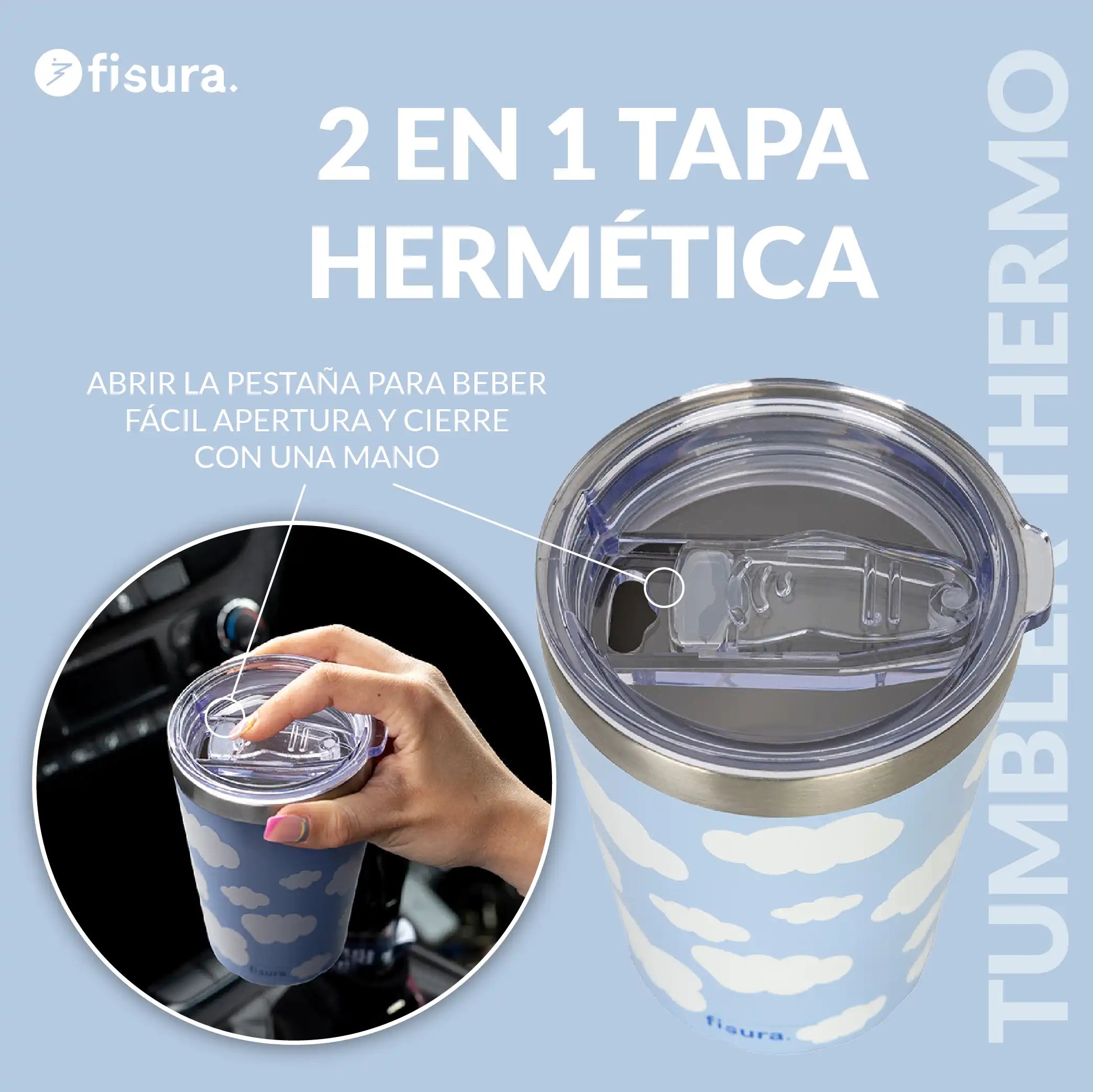 Vaso termo “nubes”