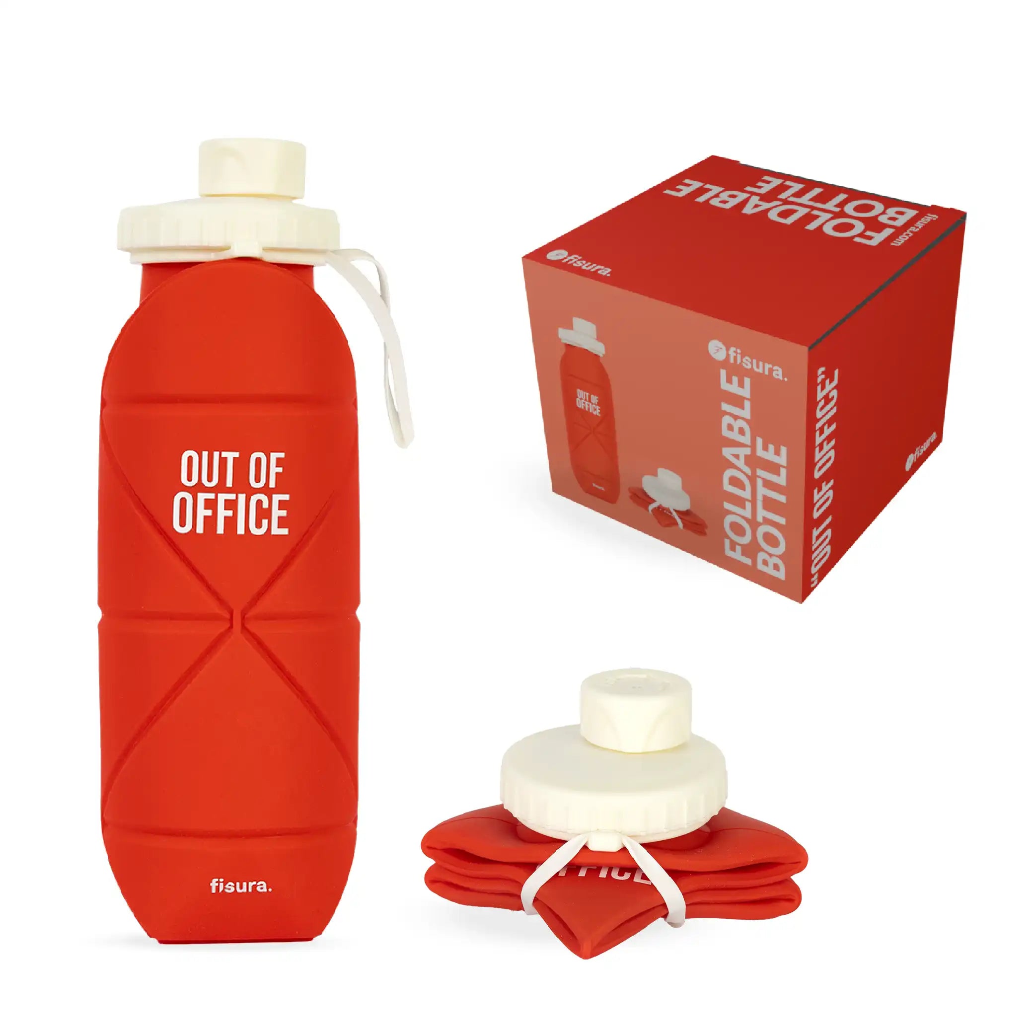 Botella plegable “Out of the office”