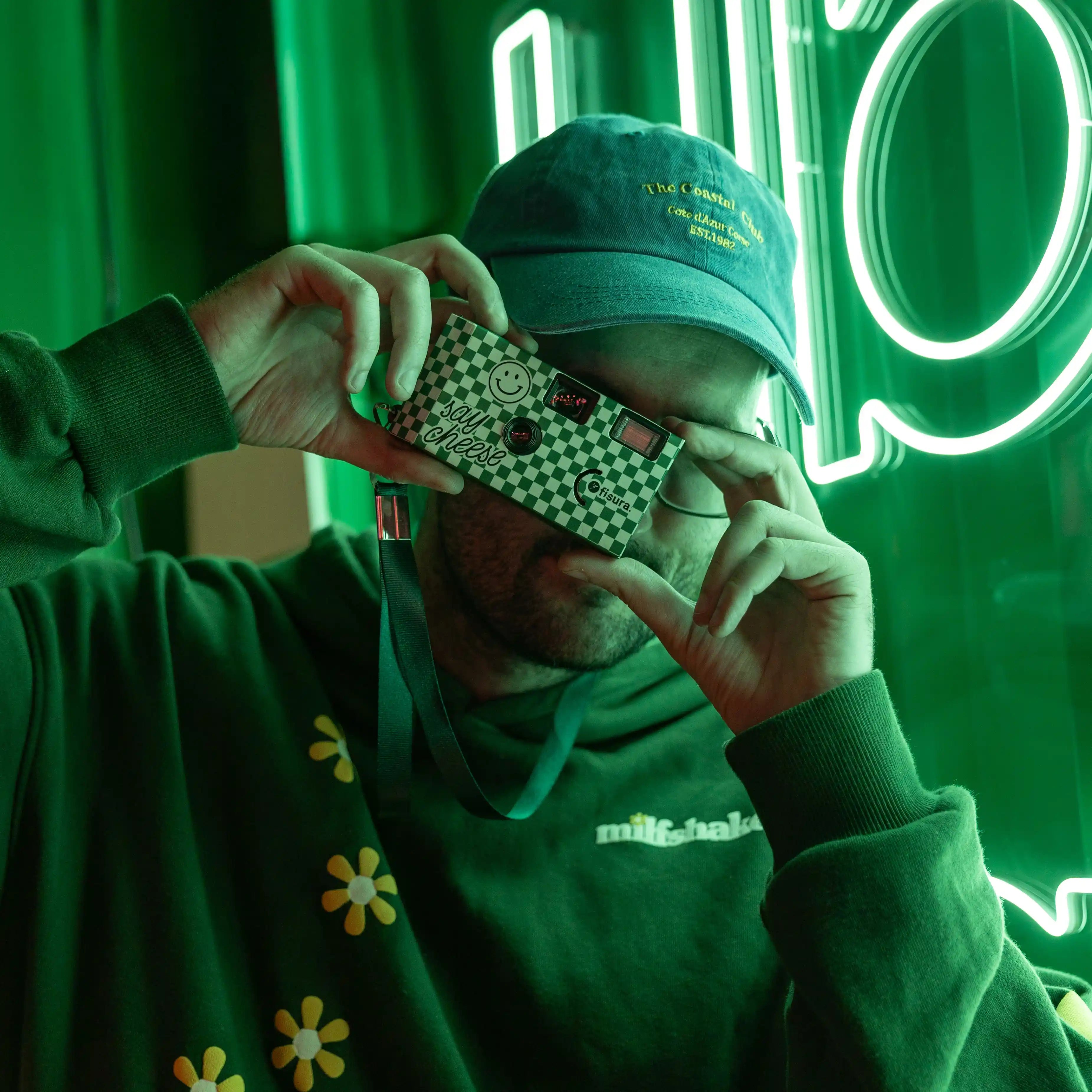 Cámara desechable “Say cheese”