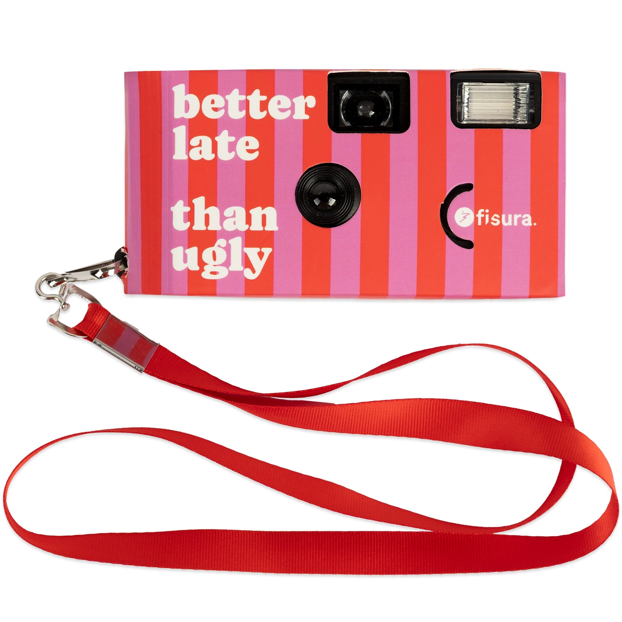 Cámara desechable “Better late than ugly”